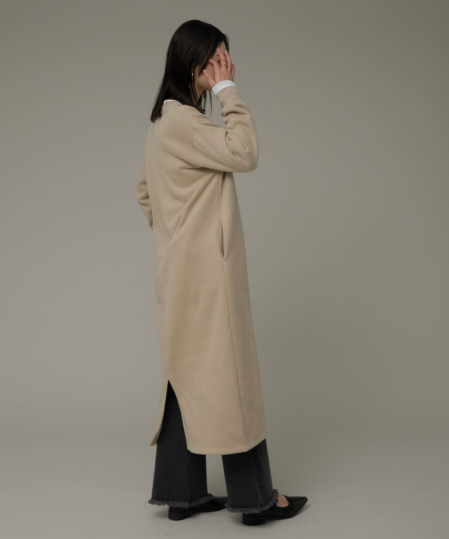 Sonny Label 「Vネックスウェットワンピース」|ワンピース|