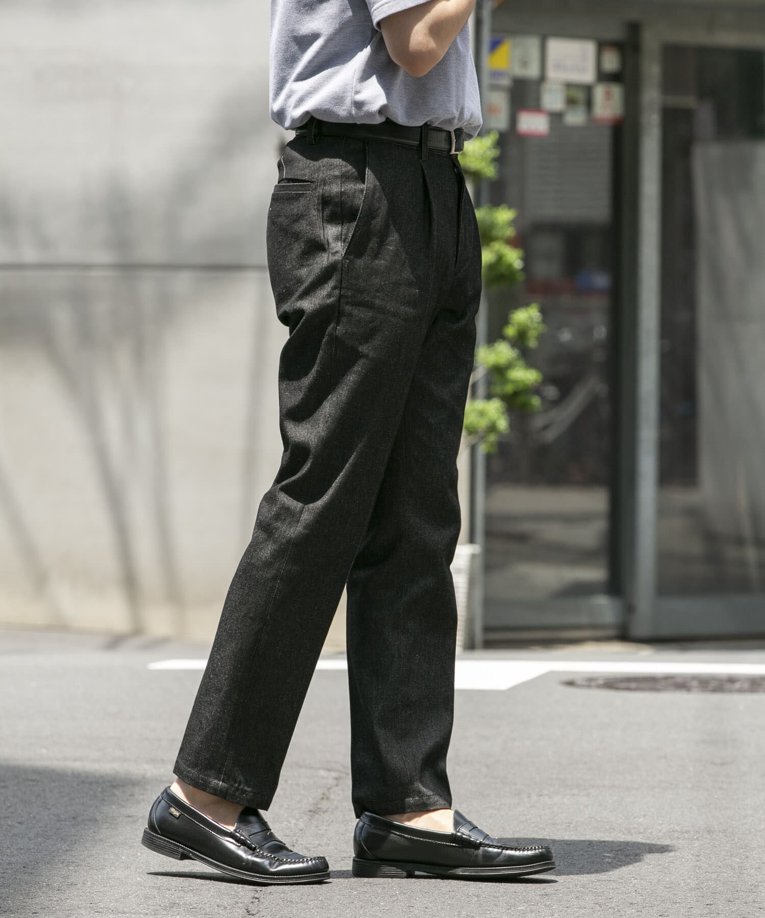 URBAN RESEARCH ROSSO「『XLサイズあり』デニムスラックスパンツ」|デニム|