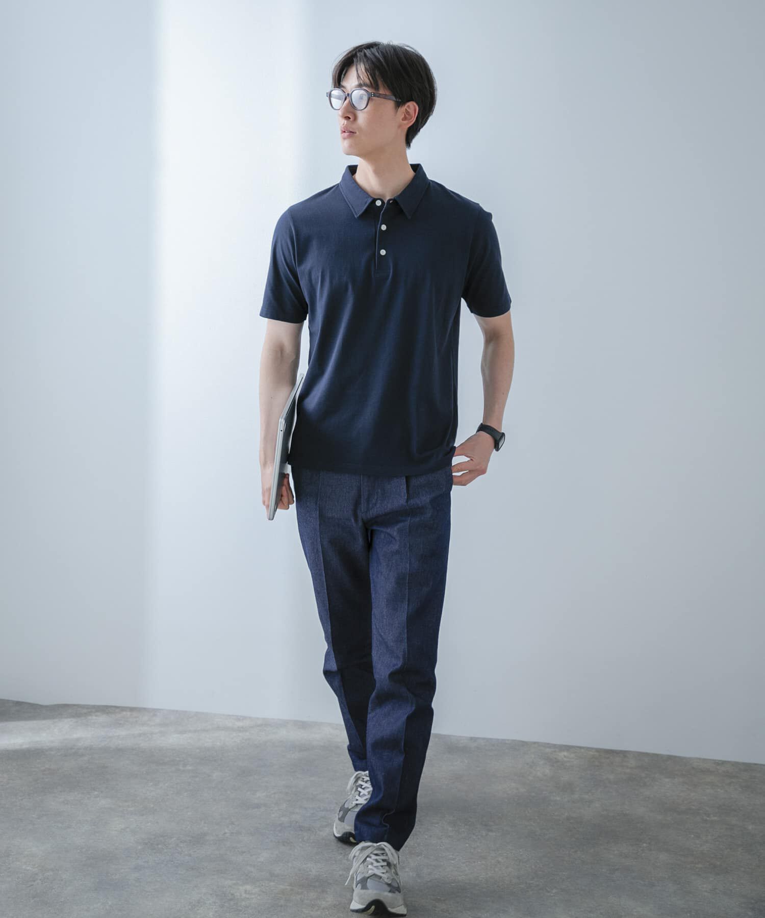 URBAN RESEARCH ROSSO「『XLサイズあり』デニムスラックスパンツ」|デニム|