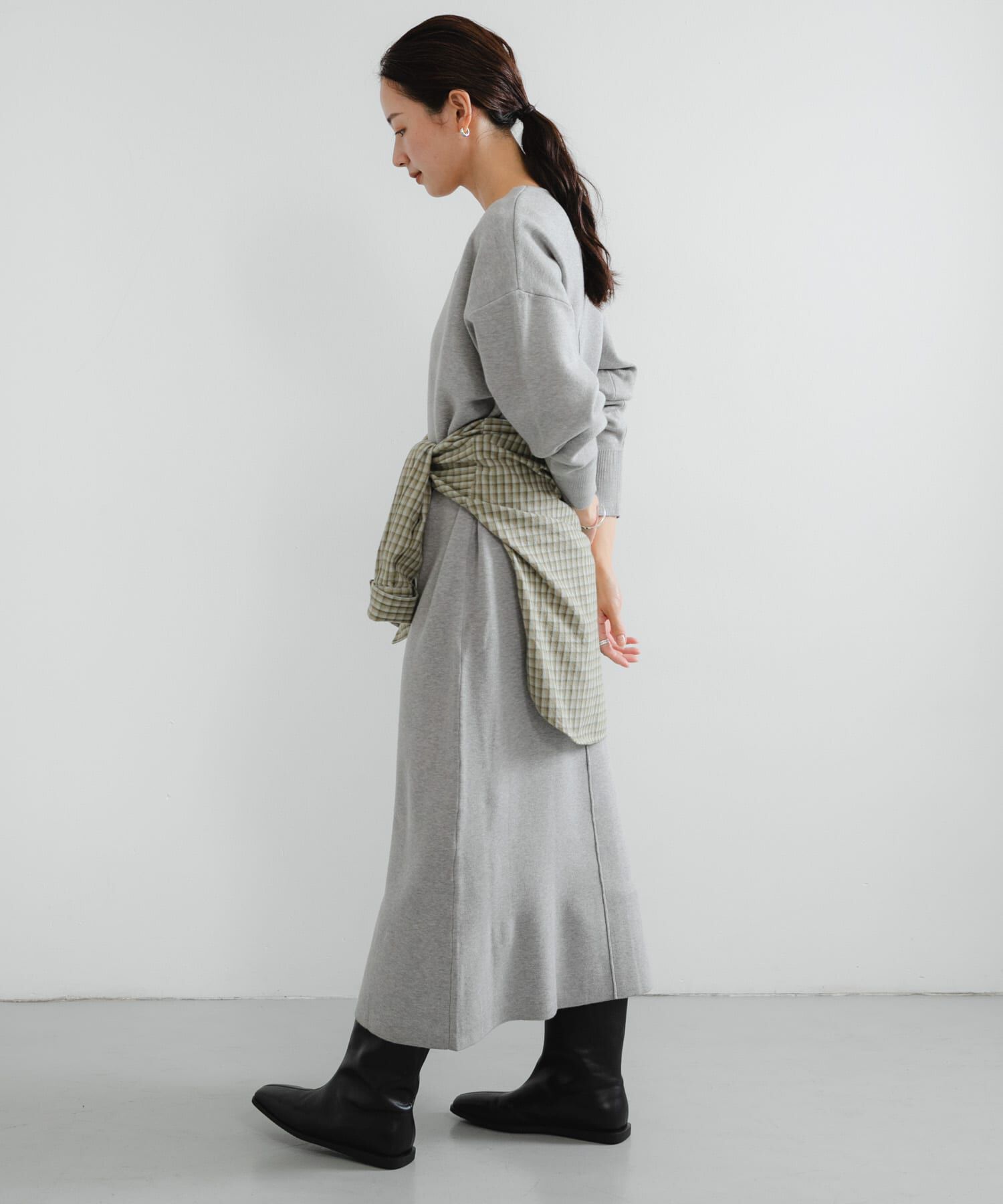 URBAN RESEARCH「深Vネックニットワンピース」|ワンピース|