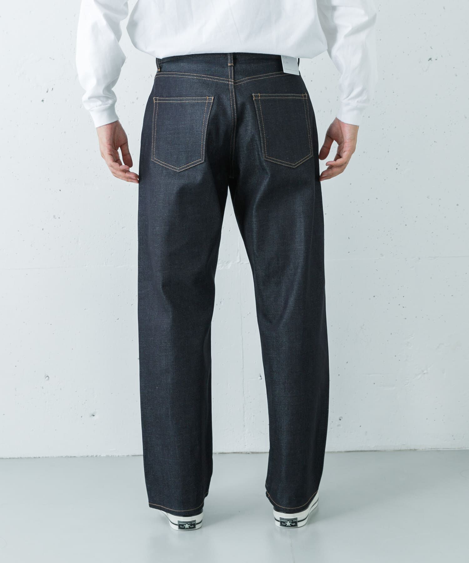 URBAN RESEARCH「SHIOTA　スーピマDENIM PANTSワイド#BOB」|デニム|