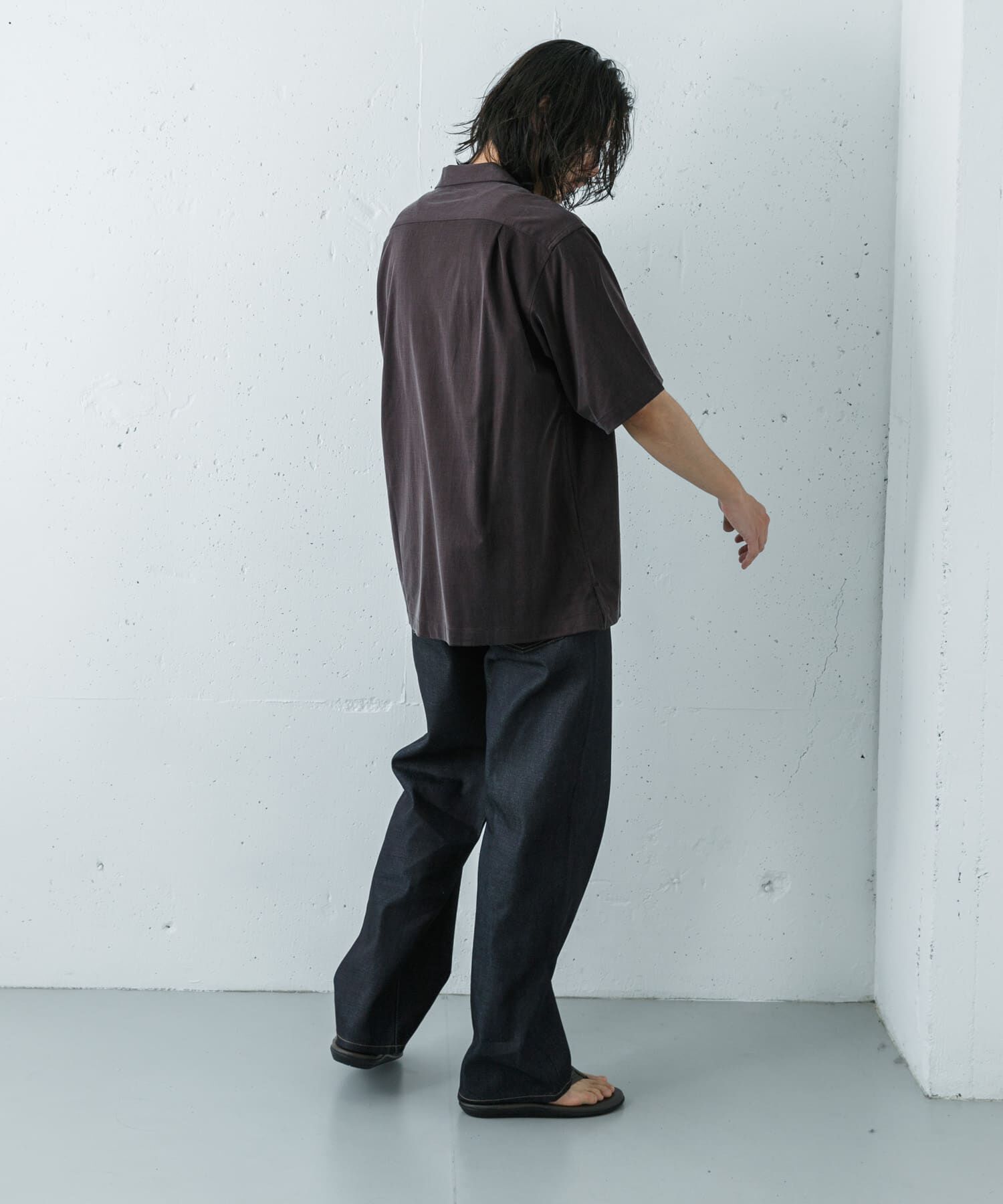 URBAN RESEARCH「SHIOTA　スーピマDENIM PANTSワイド#BOB」|デニム|