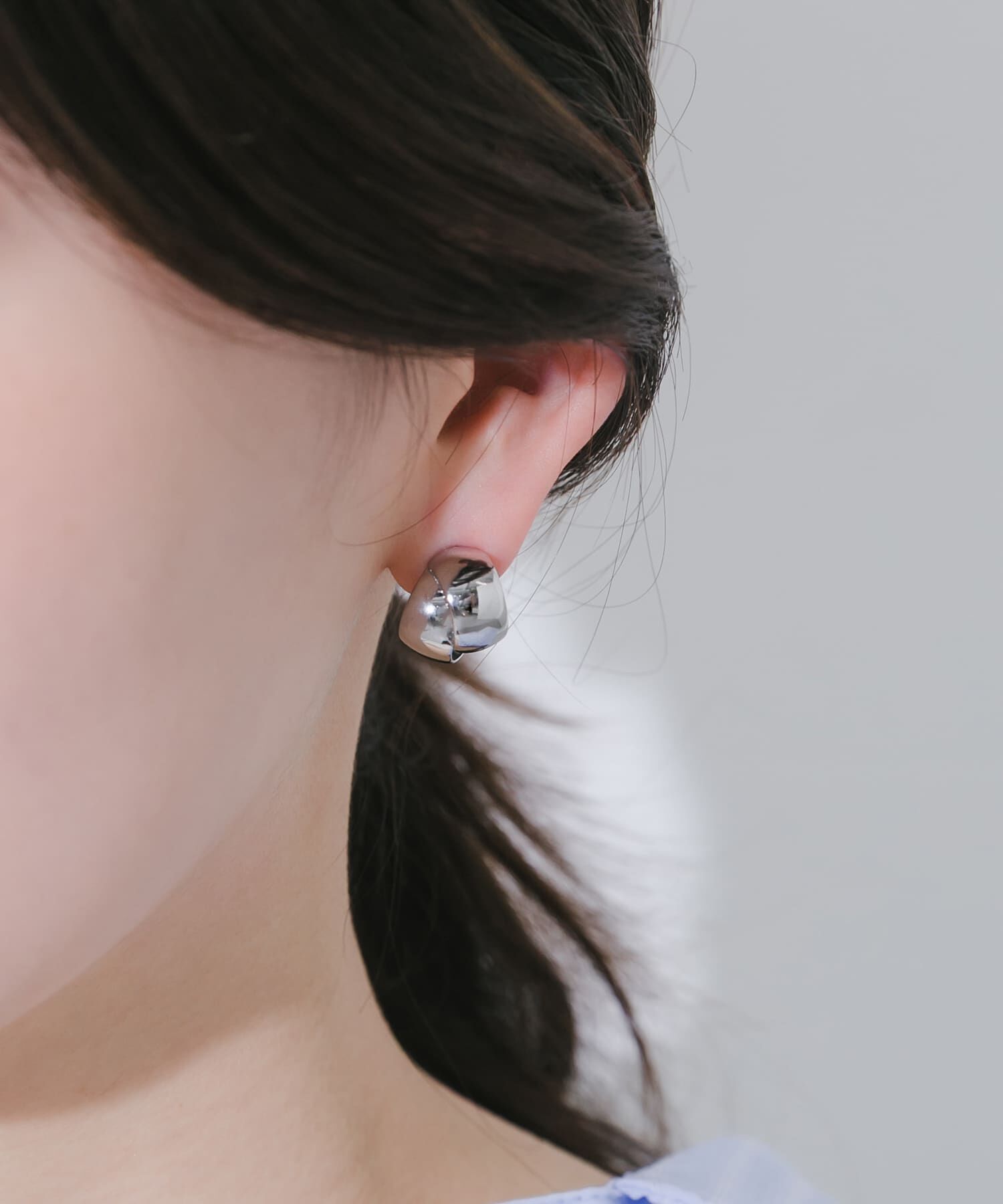 SMELLY「メタルツインカーブピアス」|ピアス|