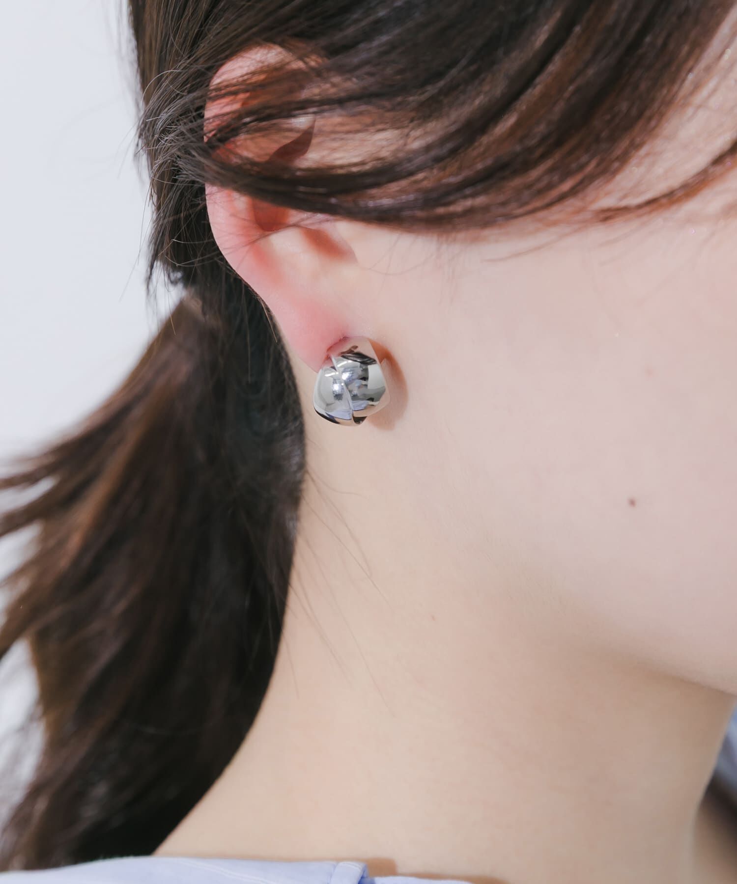 SMELLY「メタルツインカーブピアス」|ピアス|