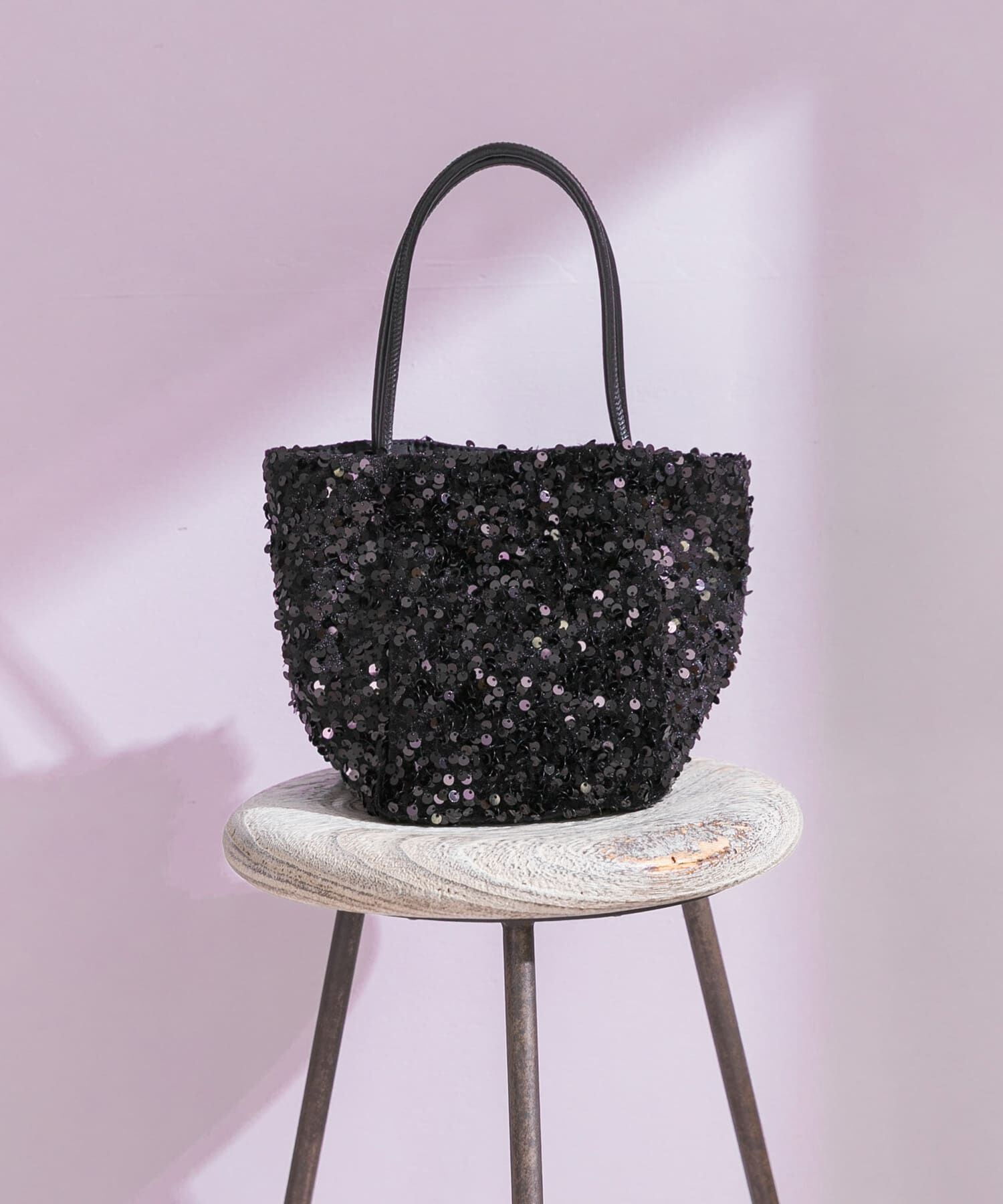 URBAN RESEARCH ROSSO「2WAY spangle bag」|その他|ブラック