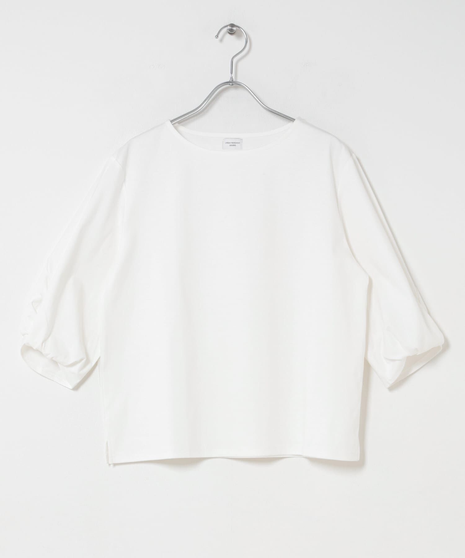 URBAN RESEARCH DOORS「『仁村紗和さん着用』『UR TECH』サマシェアツイストスリーブプルオーバー」|Tシャツ・カットソー|