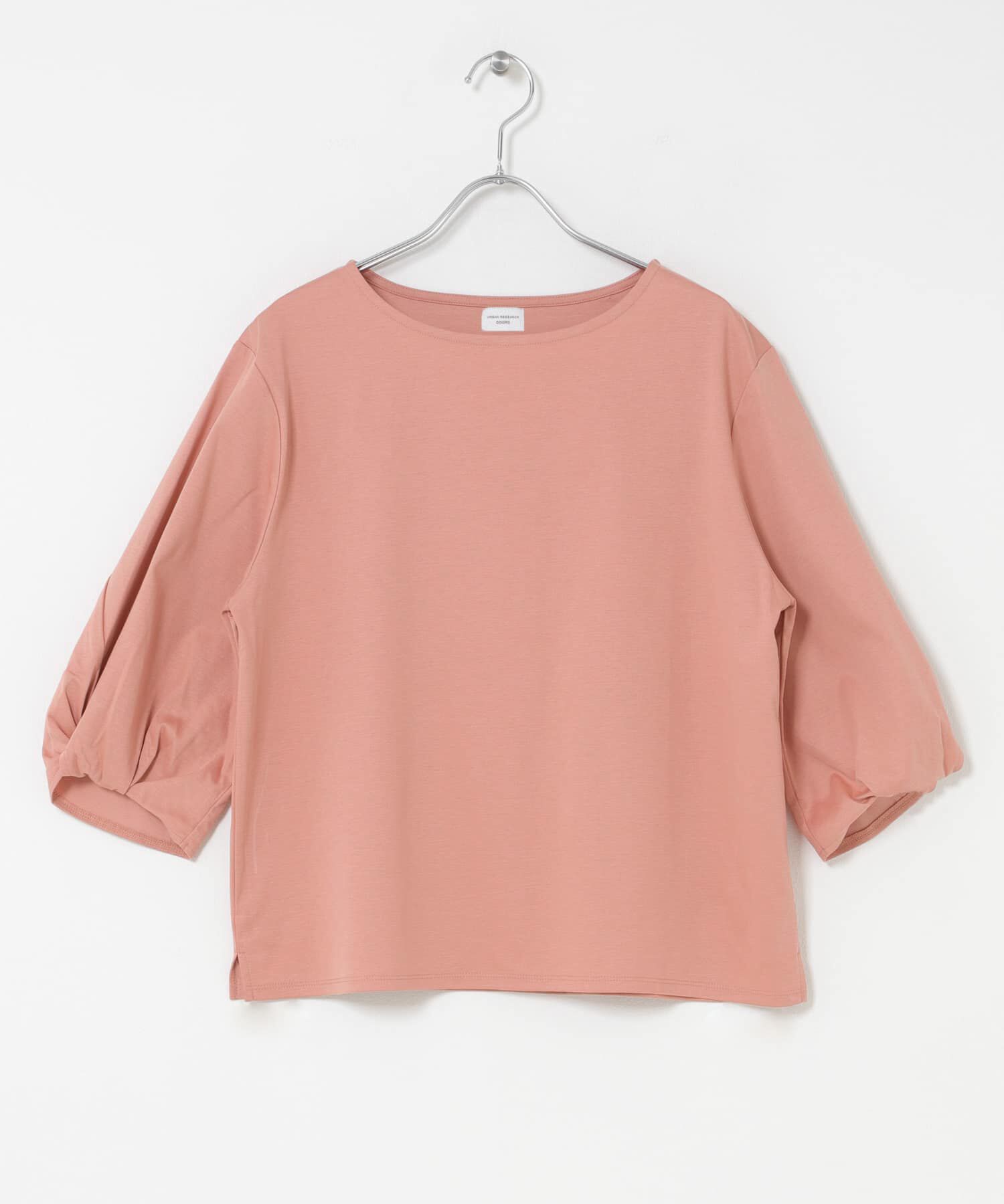 URBAN RESEARCH DOORS「『仁村紗和さん着用』『UR TECH』サマシェアツイストスリーブプルオーバー」|Tシャツ・カットソー|