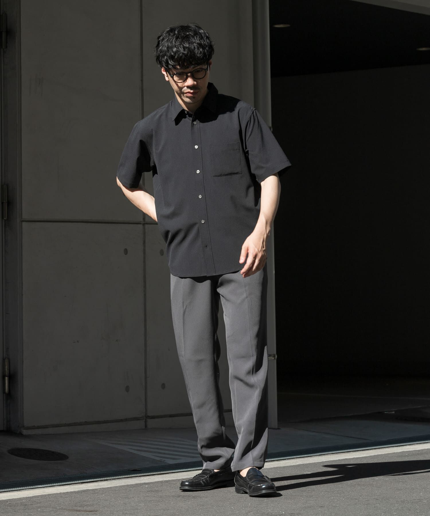 URBAN RESEARCH ROSSO「『WEB限定』『XLｻｲｽﾞあり』『吸水速乾』Air Stretch ﾚｷﾞｭﾗｰｶﾗｰ  」|シャツ・ブラウス|