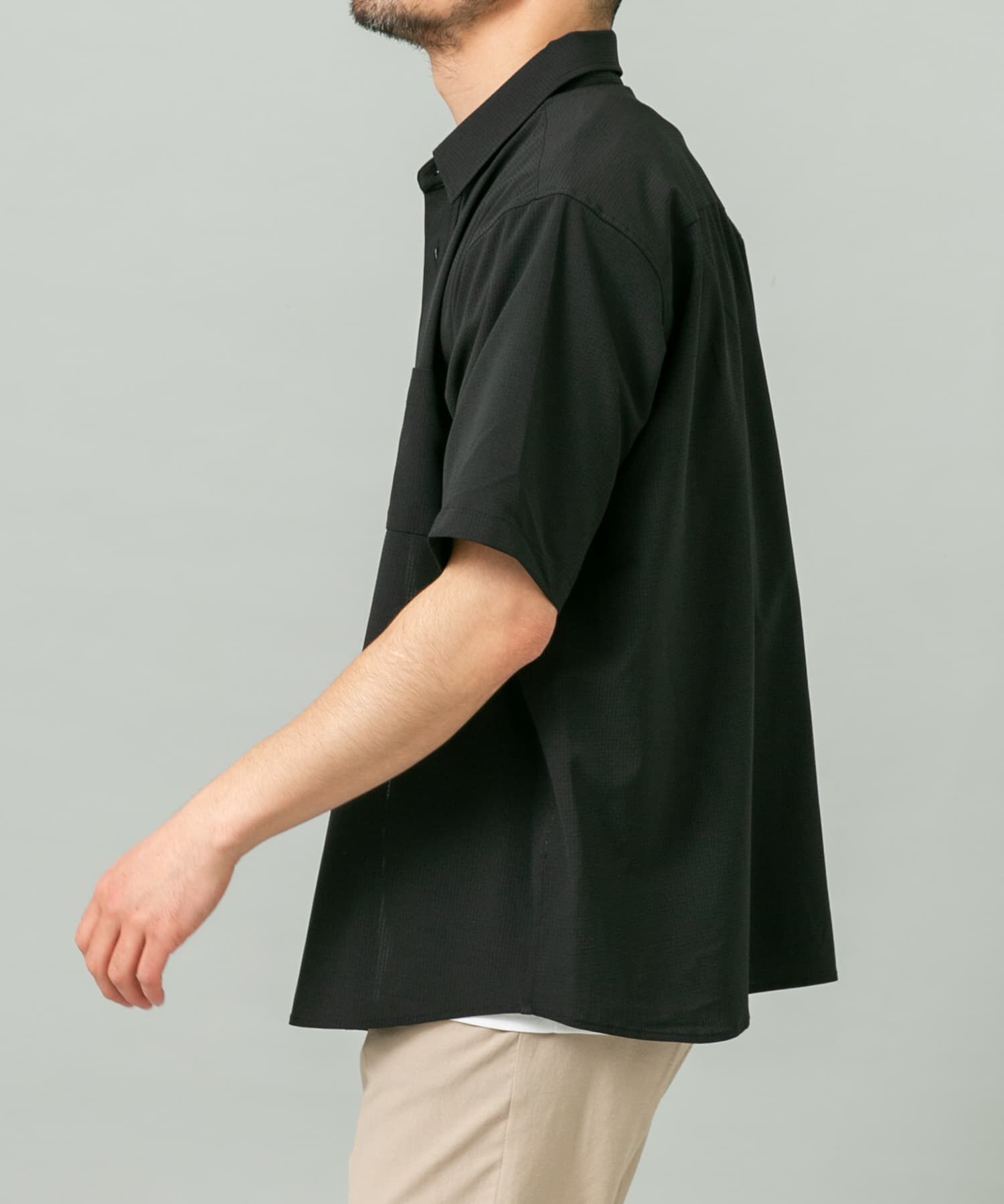 URBAN RESEARCH ROSSO「『WEB限定』『XLｻｲｽﾞあり』『吸水速乾』Air Stretch ﾚｷﾞｭﾗｰｶﾗｰ  」|シャツ・ブラウス|