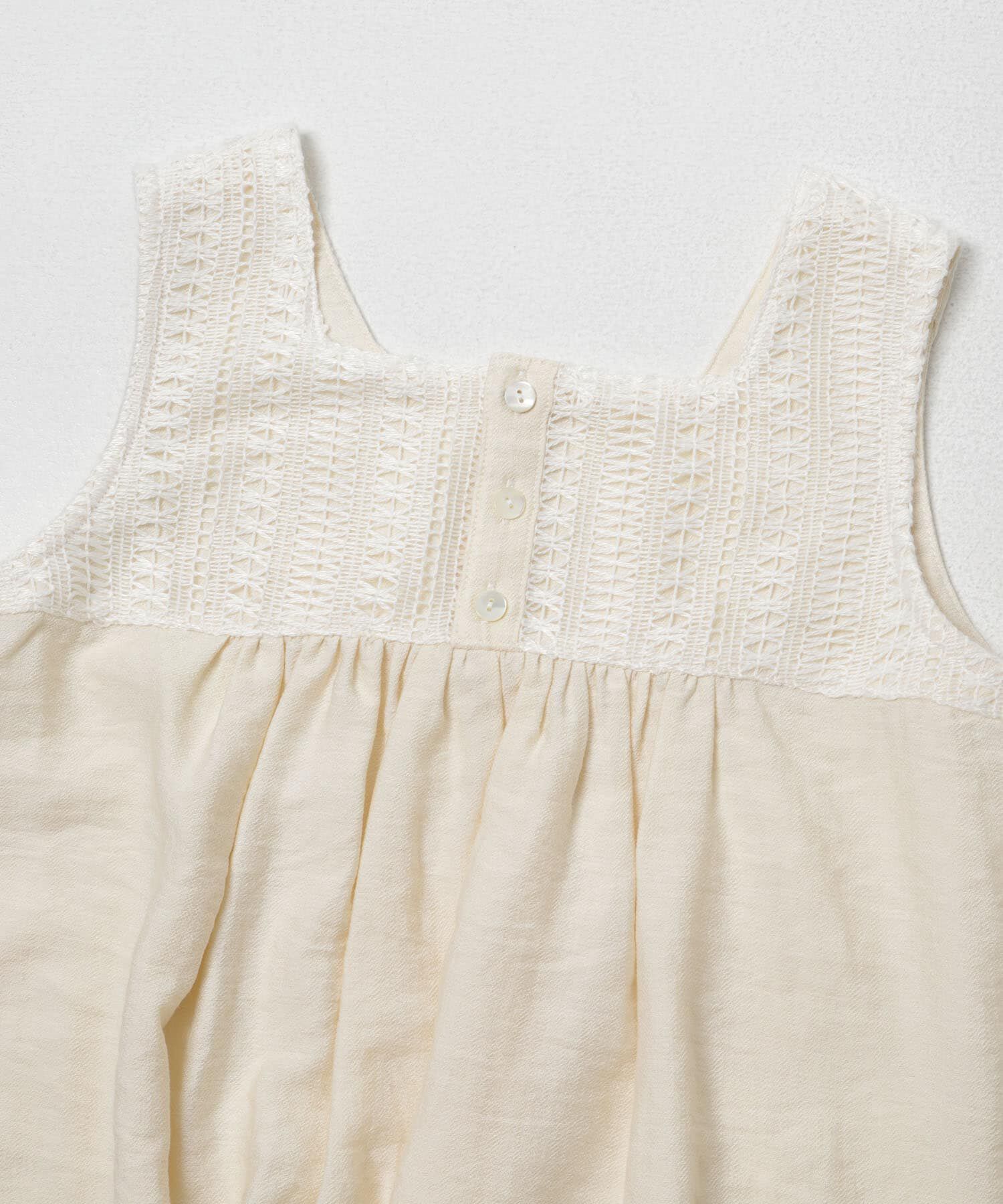 URBAN RESEARCH DOORS「スクエア レース切替ワンピース(KIDS)」|ワンピース|