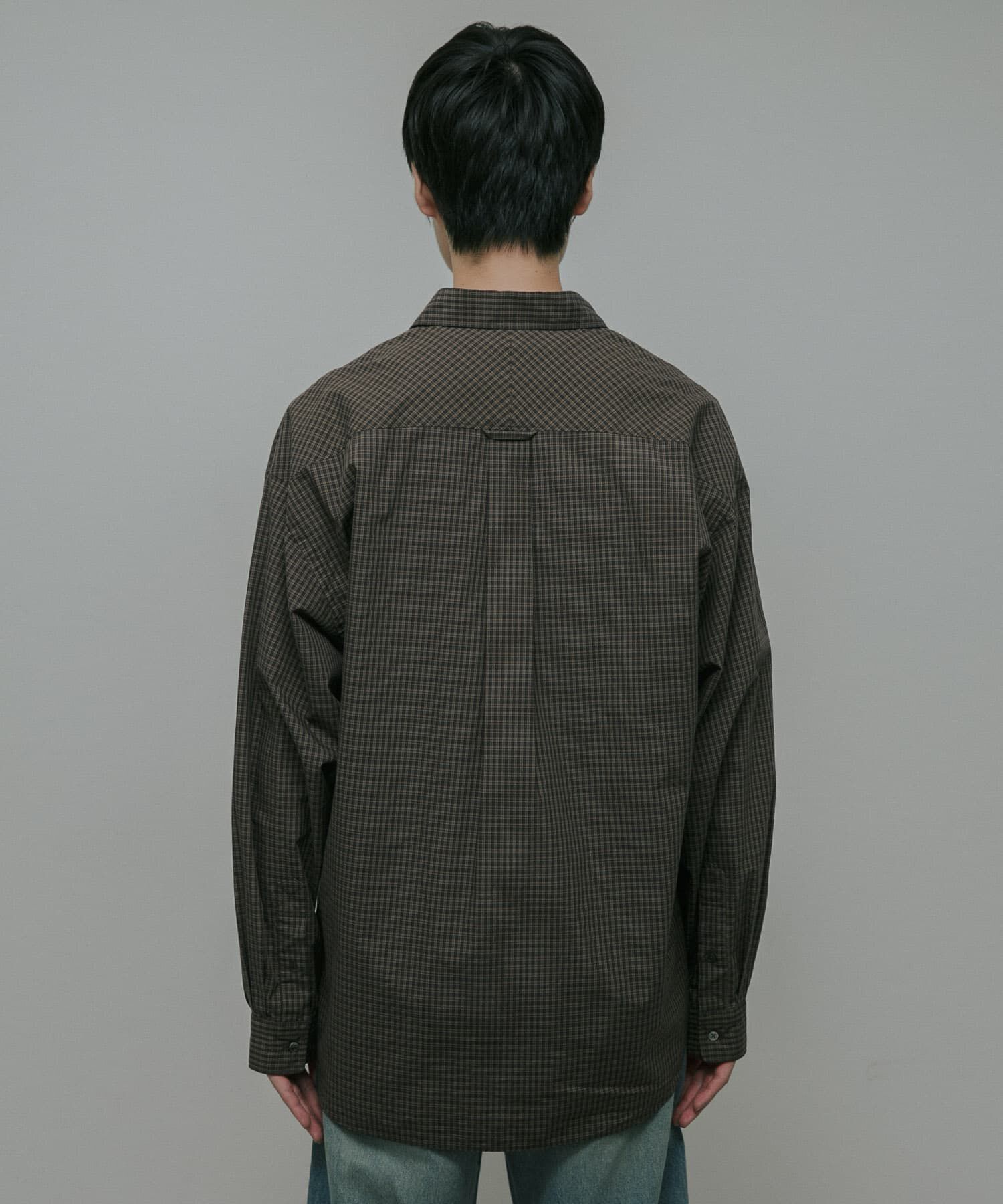 URBAN RESEARCH DOORS「OG Cotton Poplin Plaid Shirts」|シャツ・ブラウス|