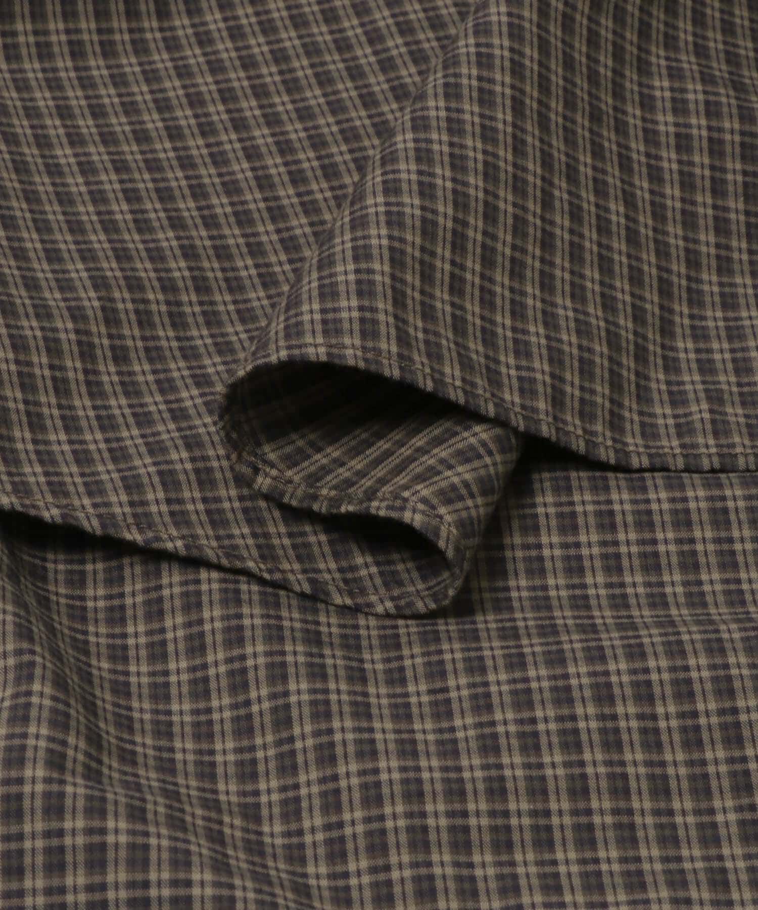 URBAN RESEARCH DOORS「OG Cotton Poplin Plaid Shirts」|シャツ・ブラウス|