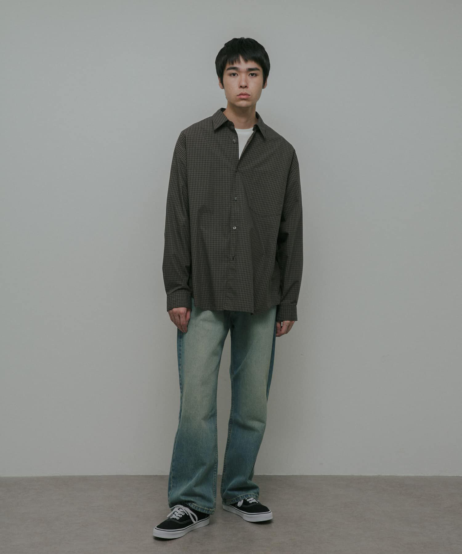 URBAN RESEARCH DOORS「OG Cotton Poplin Plaid Shirts」|シャツ・ブラウス|