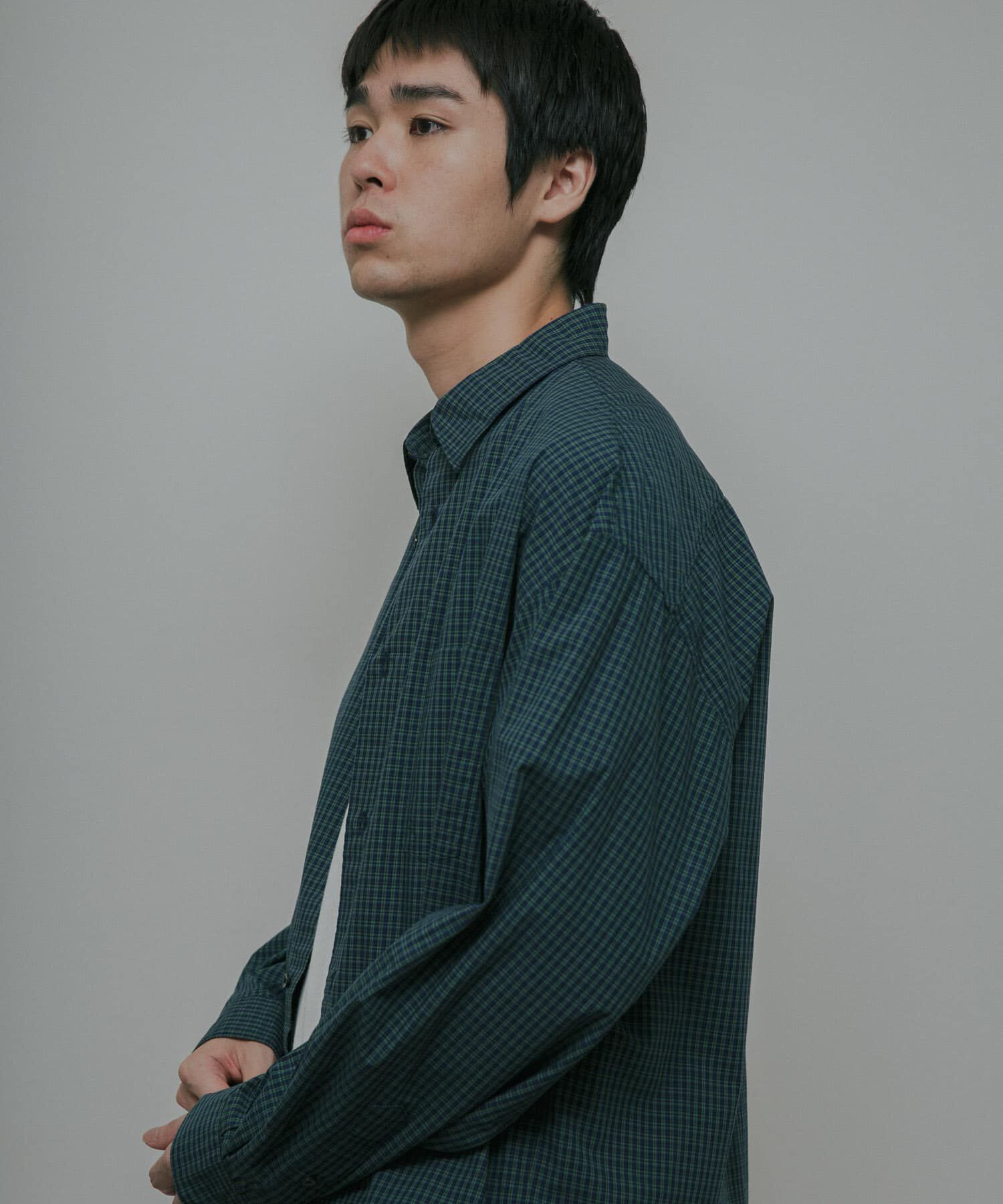 URBAN RESEARCH DOORS「OG Cotton Poplin Plaid Shirts」|シャツ・ブラウス|