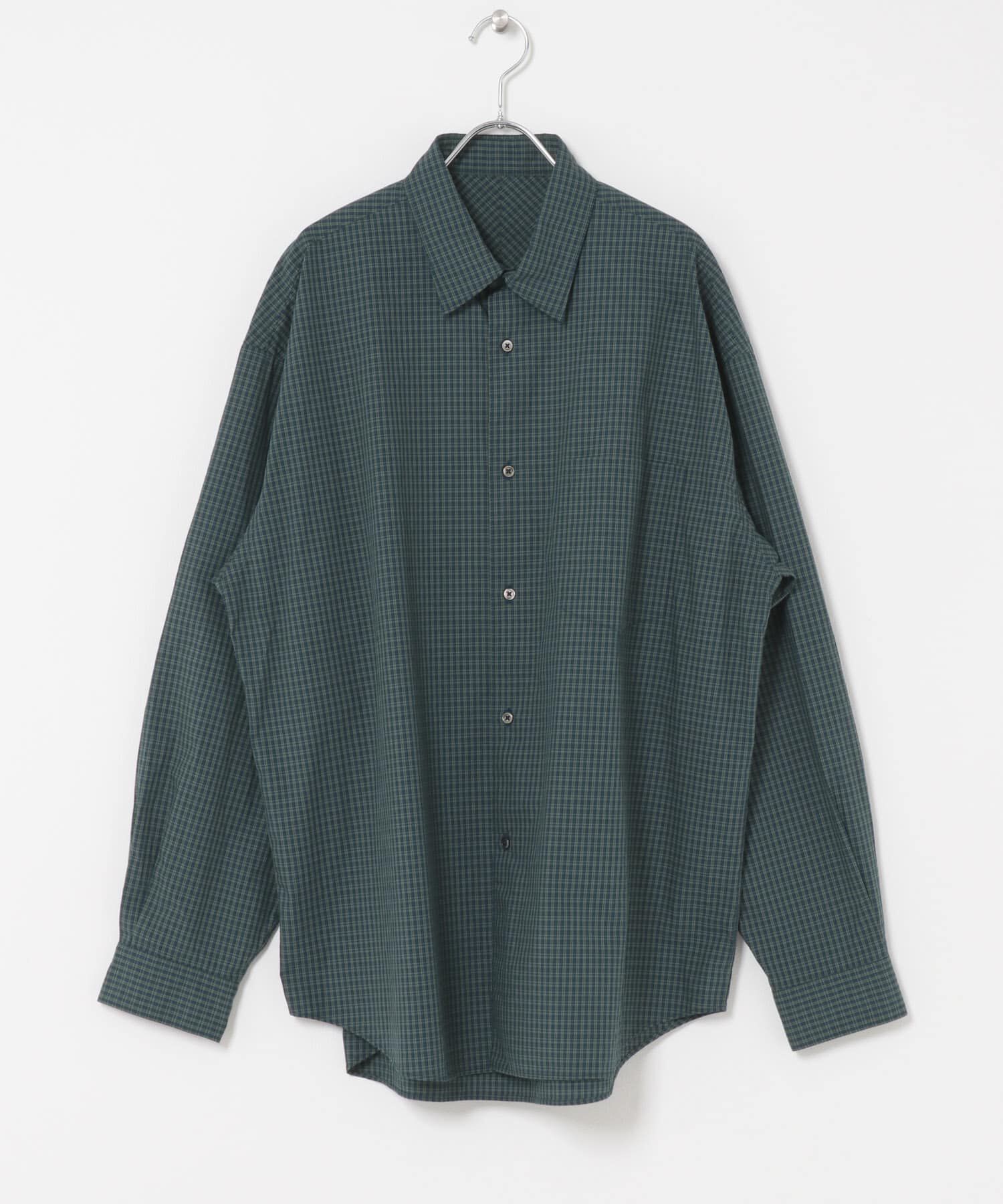URBAN RESEARCH DOORS「OG Cotton Poplin Plaid Shirts」|シャツ・ブラウス|