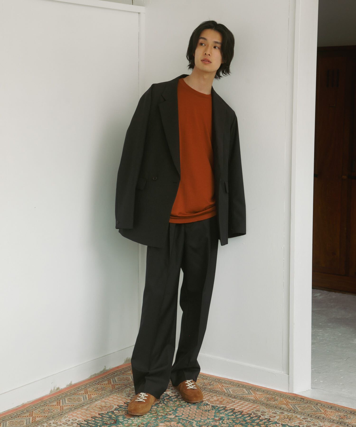URBAN RESEARCH DOORS「HT Gabardine 2Tuck Pants」|その他|