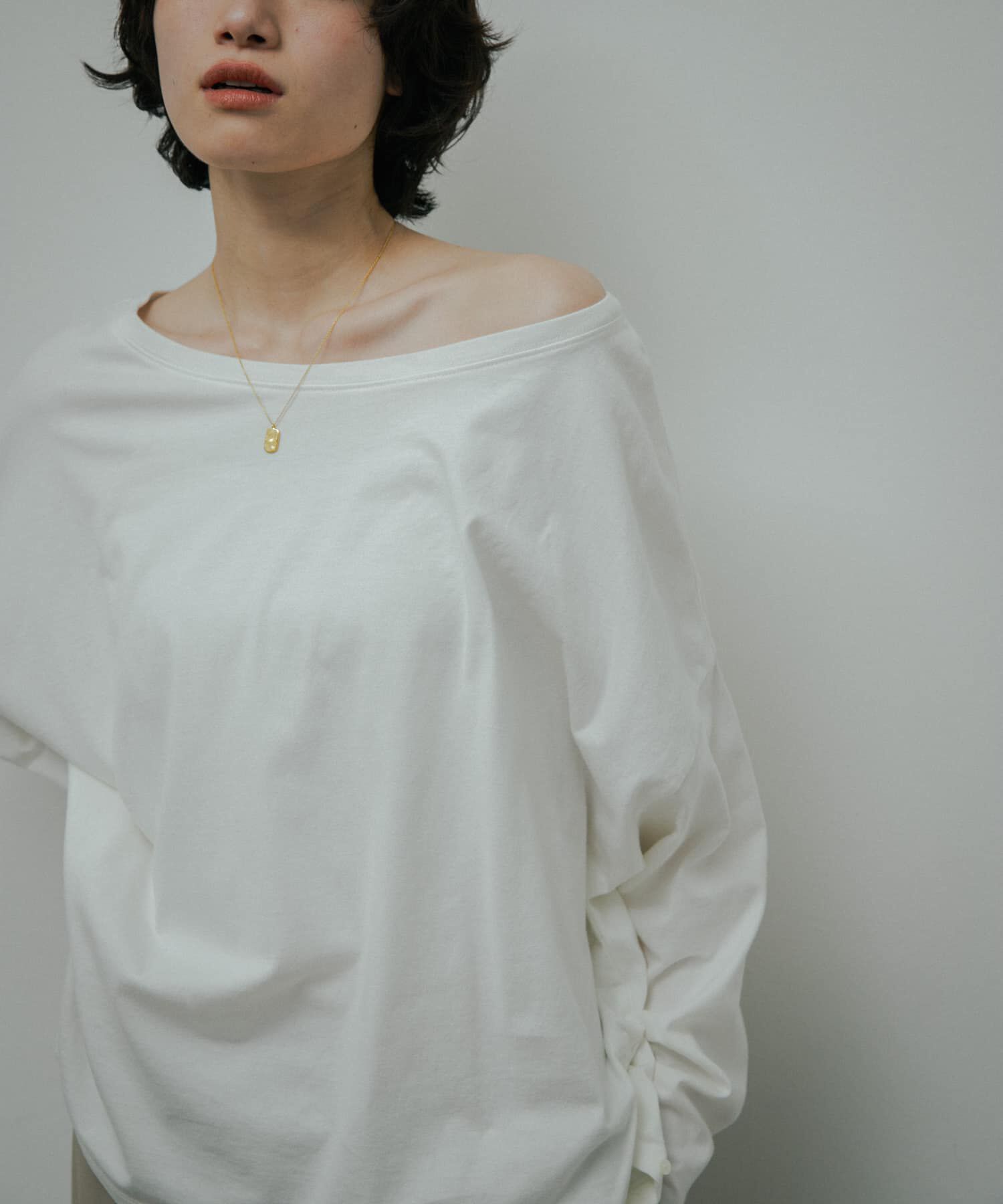 URBAN RESEARCH DOORS「Soft Cotton Loose Long-Sleeve T-shirts」|Tシャツ・カットソー|オフホワイト