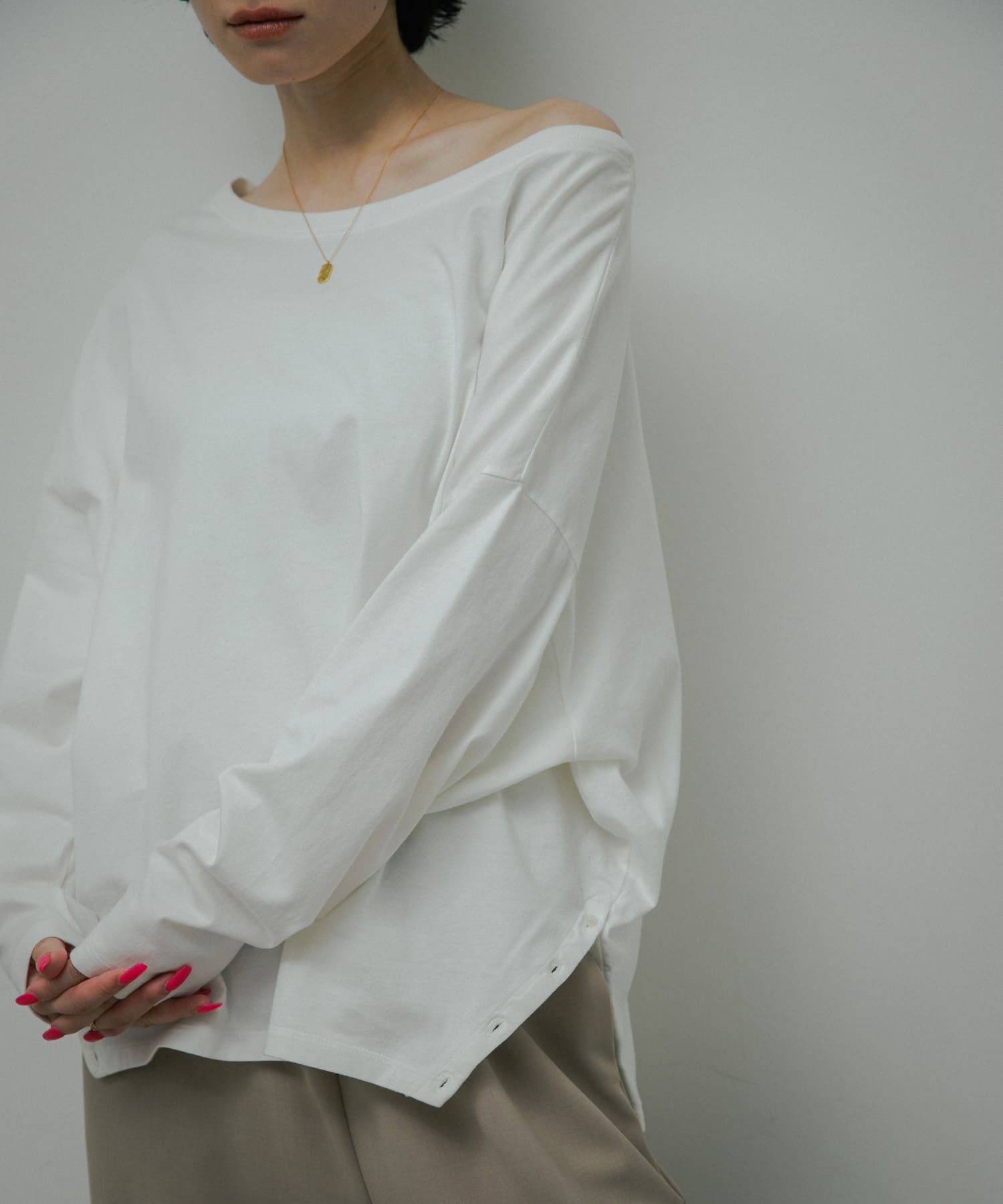 URBAN RESEARCH DOORS「Soft Cotton Loose Long-Sleeve T-shirts」|Tシャツ・カットソー|