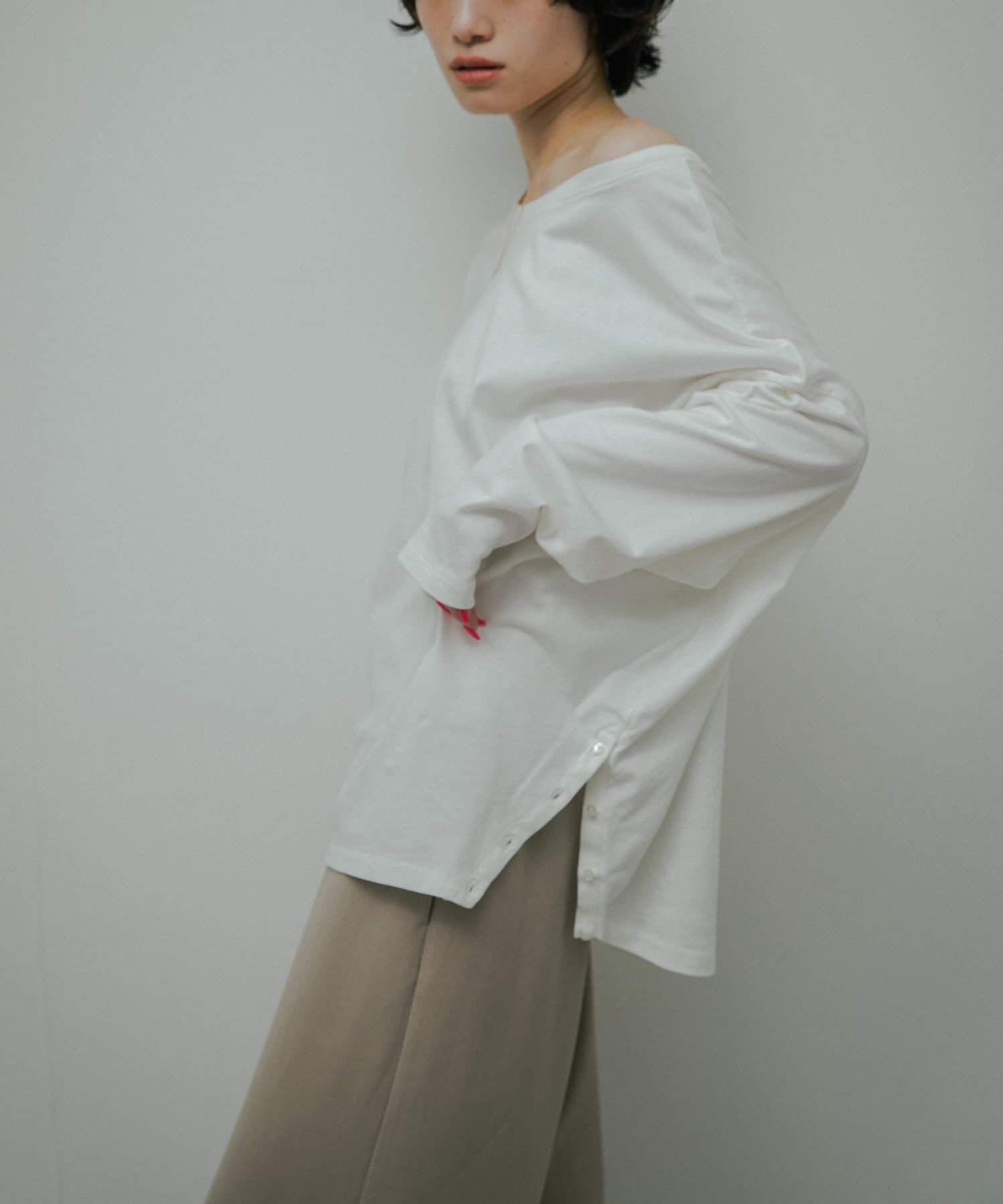 URBAN RESEARCH DOORS「Soft Cotton Loose Long-Sleeve T-shirts」|Tシャツ・カットソー|