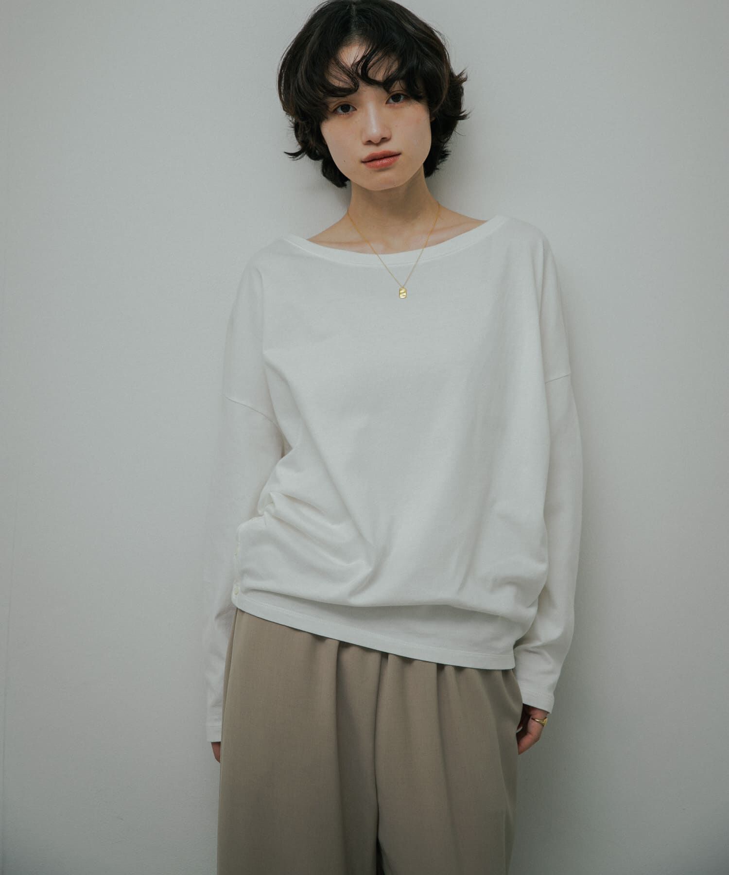URBAN RESEARCH DOORS「Soft Cotton Loose Long-Sleeve T-shirts」|Tシャツ・カットソー|