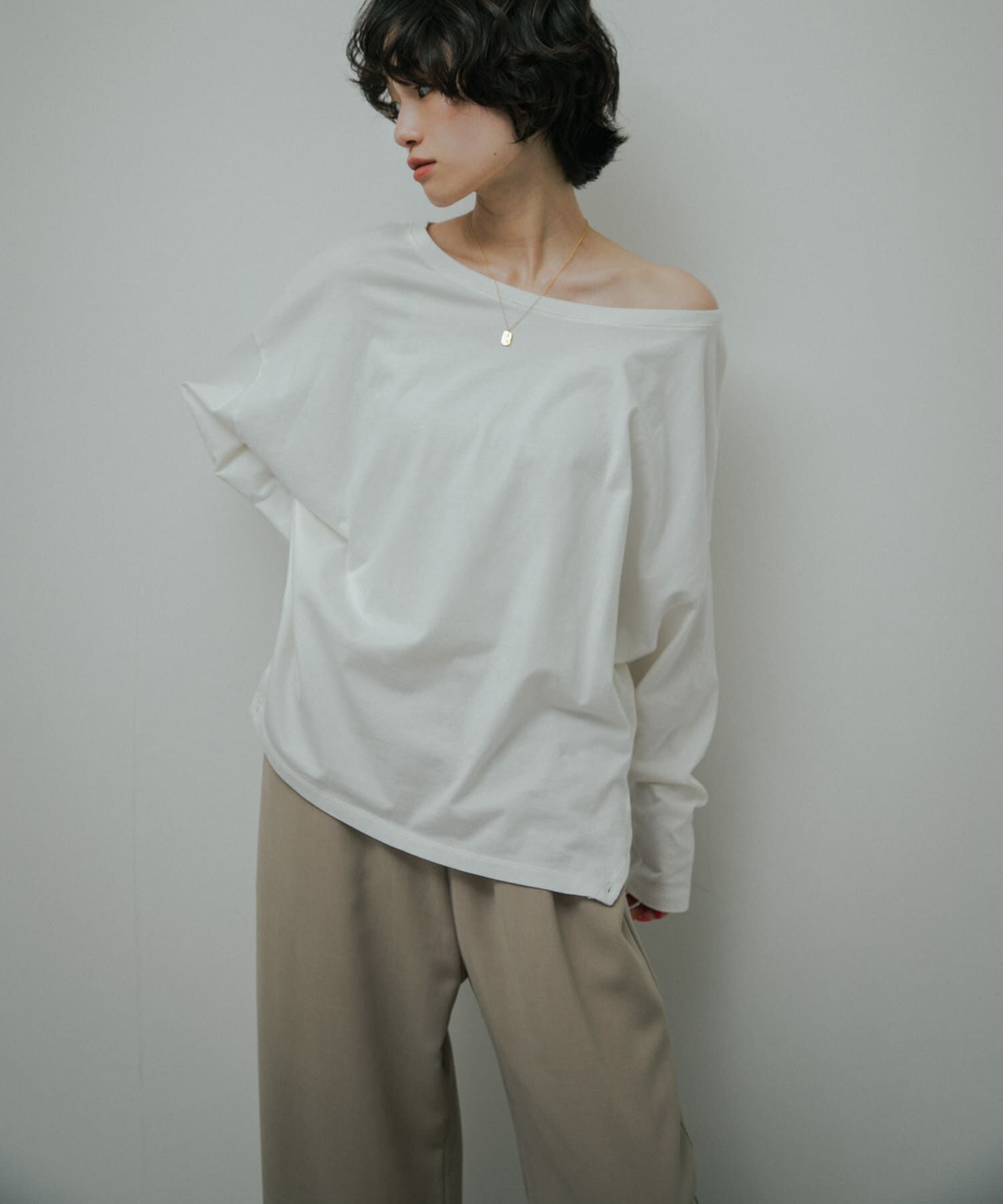 URBAN RESEARCH DOORS「Soft Cotton Loose Long-Sleeve T-shirts」|Tシャツ・カットソー|