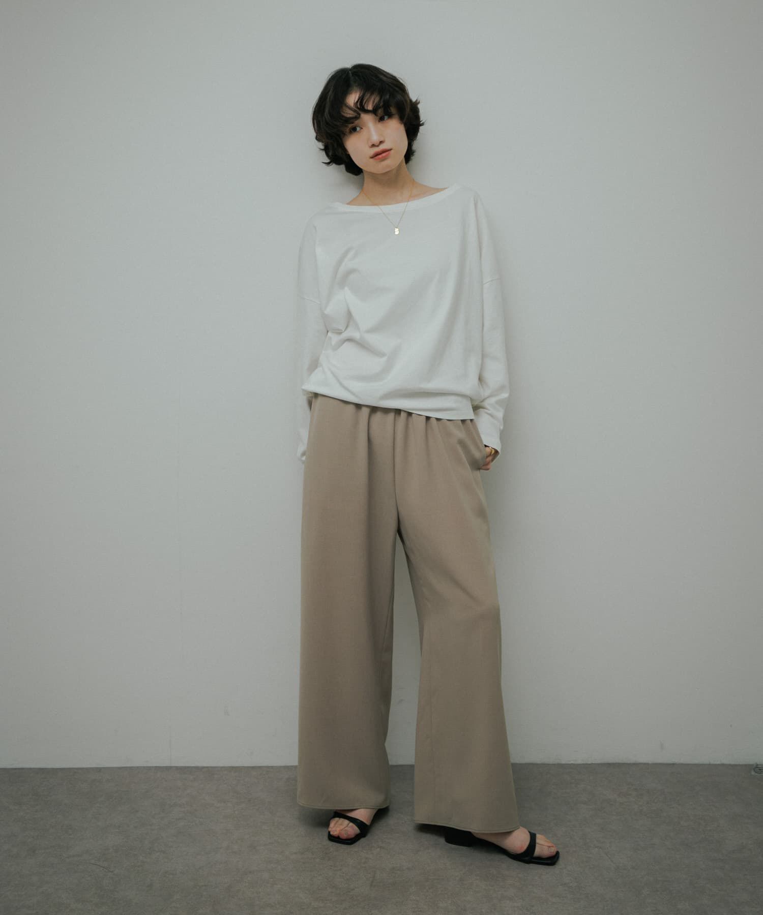 URBAN RESEARCH DOORS「Soft Cotton Loose Long-Sleeve T-shirts」|Tシャツ・カットソー|