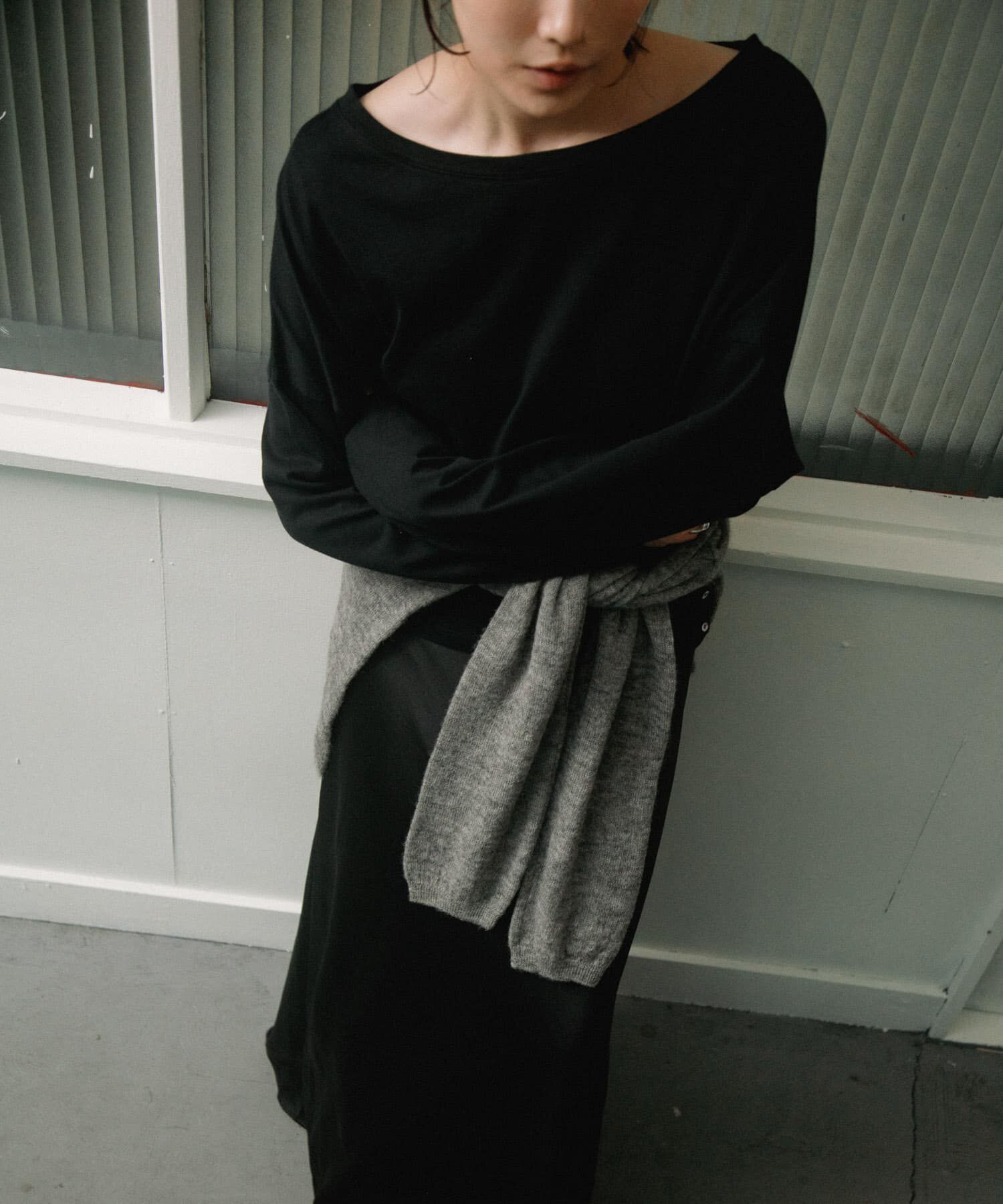 URBAN RESEARCH DOORS「Soft Cotton Loose Long-Sleeve T-shirts」|Tシャツ・カットソー|
