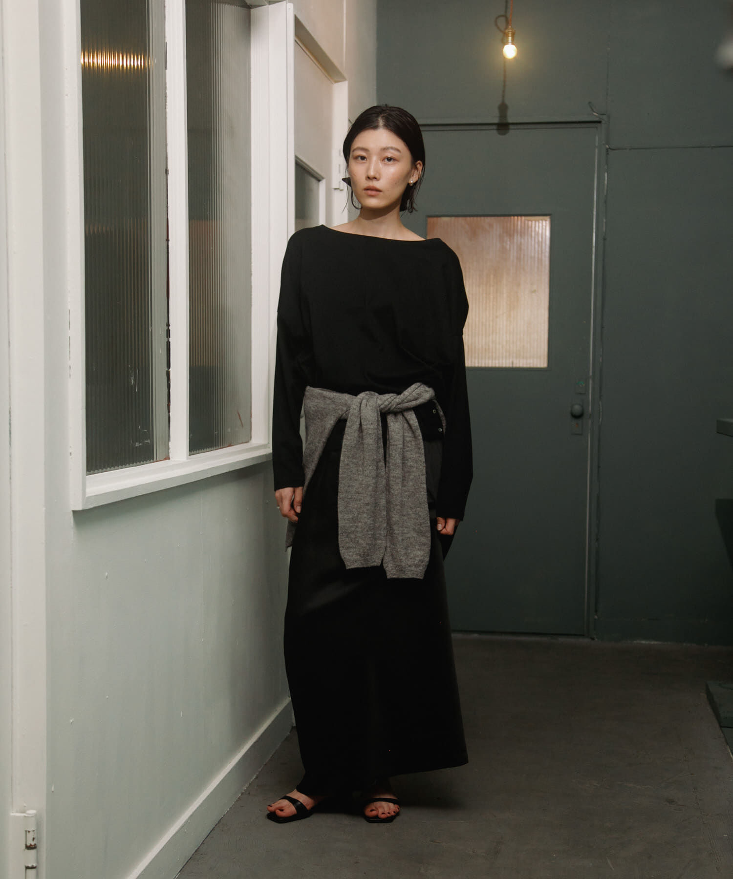 URBAN RESEARCH DOORS「Soft Cotton Loose Long-Sleeve T-shirts」|Tシャツ・カットソー|
