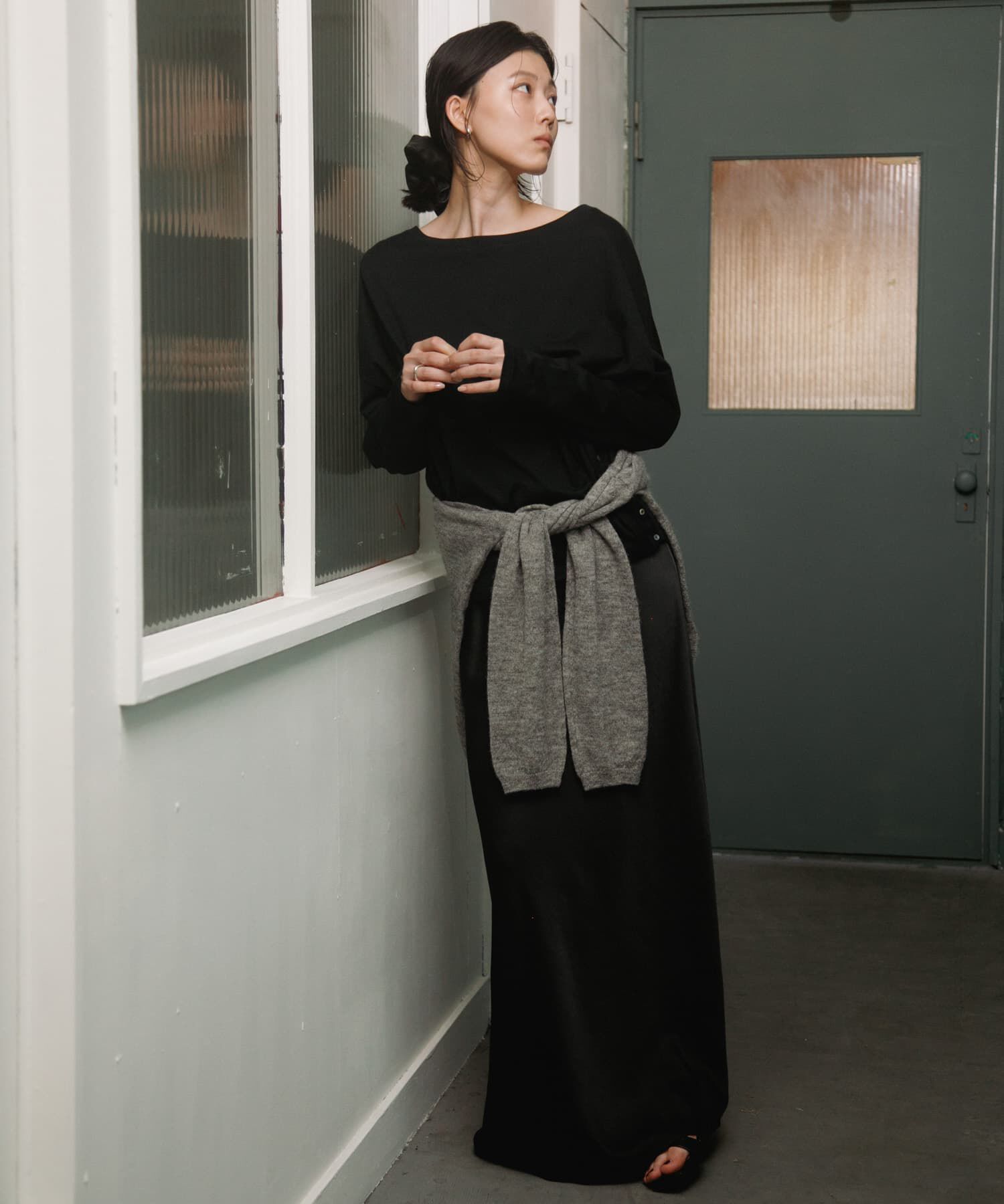 URBAN RESEARCH DOORS「Soft Cotton Loose Long-Sleeve T-shirts」|Tシャツ・カットソー|