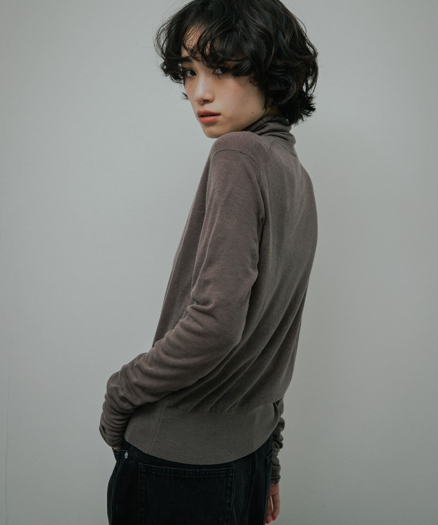 URBAN RESEARCH DOORS「Soft Wool Button Cardigan」|カーディガン|