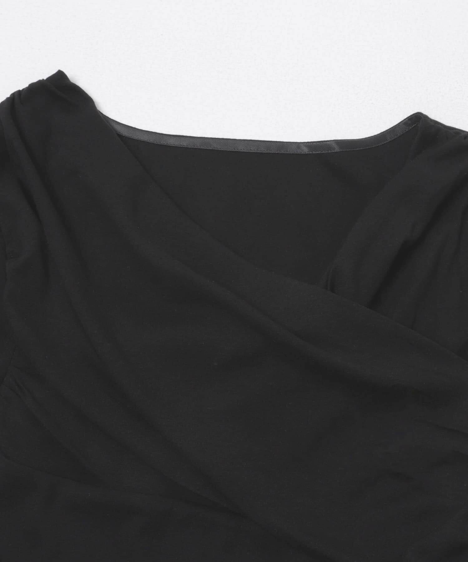 URBAN RESEARCH ROSSO「シルク混2WAYドレーププルオーバー」|Tシャツ・カットソー|