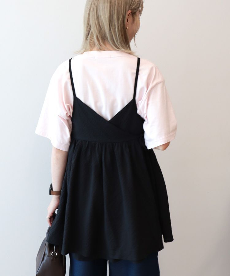 AMERICAN HOLIC「【WEB限定】前後2WAYキャミソールチュニック【UVカット・イージーケア】」|ベスト・ジレ|