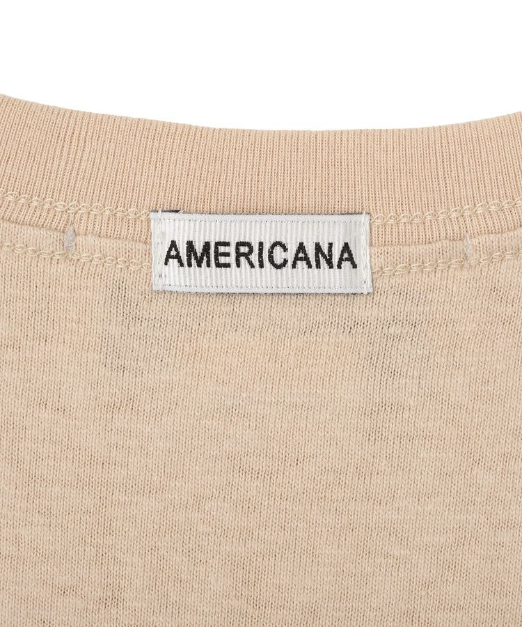 GARAGE OF GOOD CLOTHING「【AMERICANA】ラフィー丸胴プリントT【日本製】」|Tシャツ・カットソー|