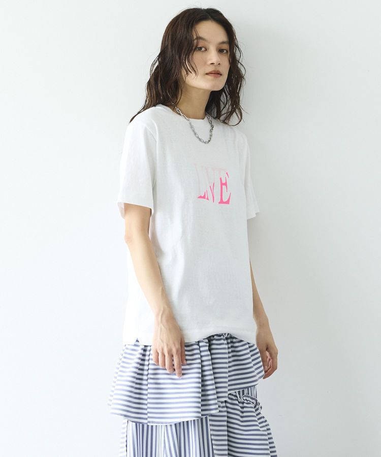 GARAGE OF GOOD CLOTHING「【AMERICANA】ラフィー丸胴プリントT【日本製】」|Tシャツ・カットソー|