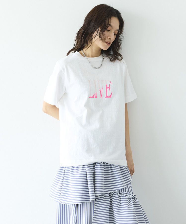 GARAGE OF GOOD CLOTHING「【AMERICANA】ラフィー丸胴プリントT【日本製】」|Tシャツ・カットソー|