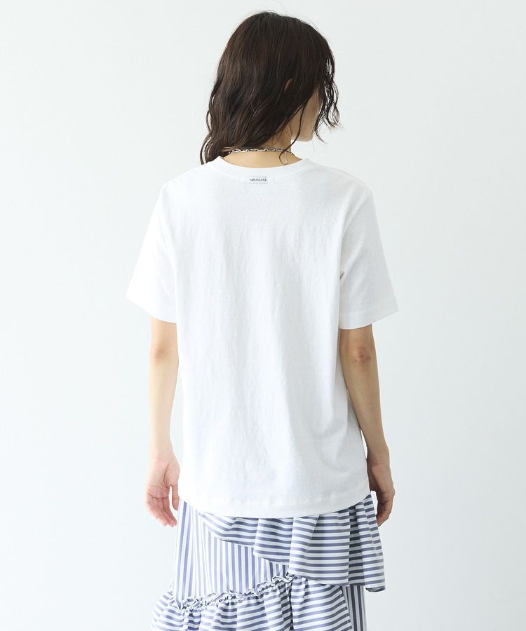 GARAGE OF GOOD CLOTHING「【AMERICANA】ラフィー丸胴プリントT【日本製】」|Tシャツ・カットソー|