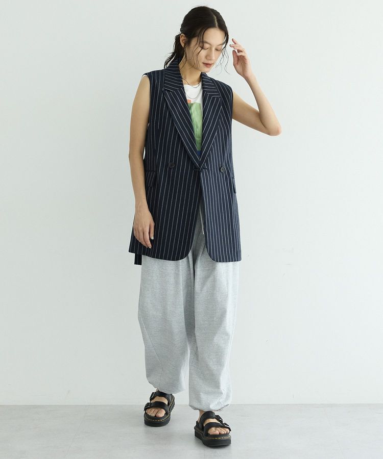 GARAGE OF GOOD CLOTHING「【日本製】タックスウェットワイドパンツ」|その他|