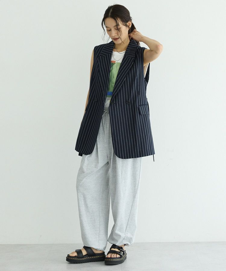 GARAGE OF GOOD CLOTHING「【日本製】タックスウェットワイドパンツ」|その他|