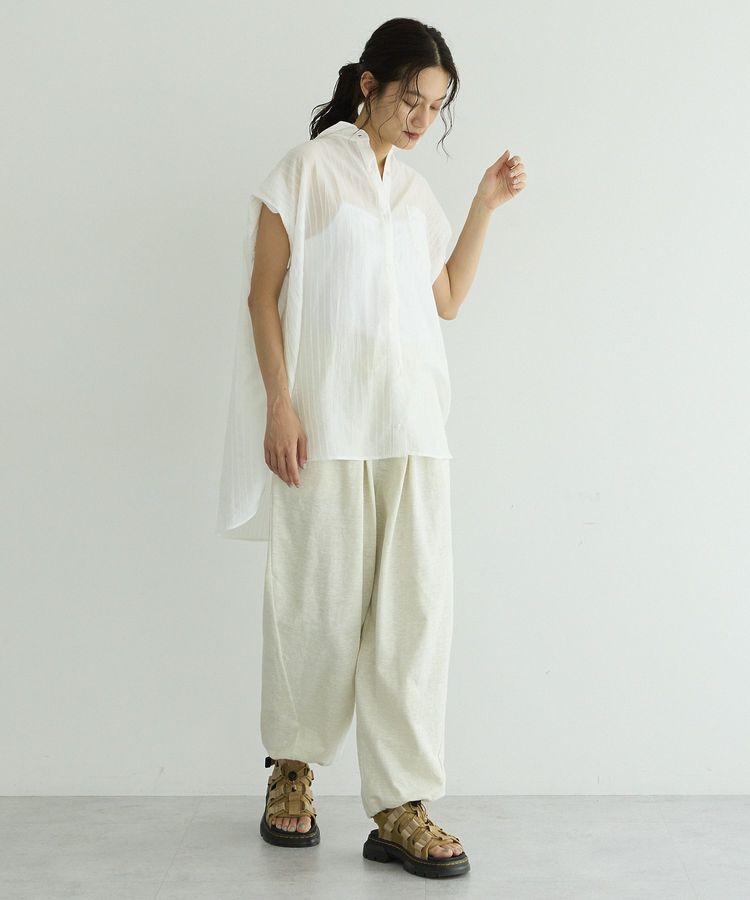 GARAGE OF GOOD CLOTHING「【日本製】タックスウェットワイドパンツ」|その他|