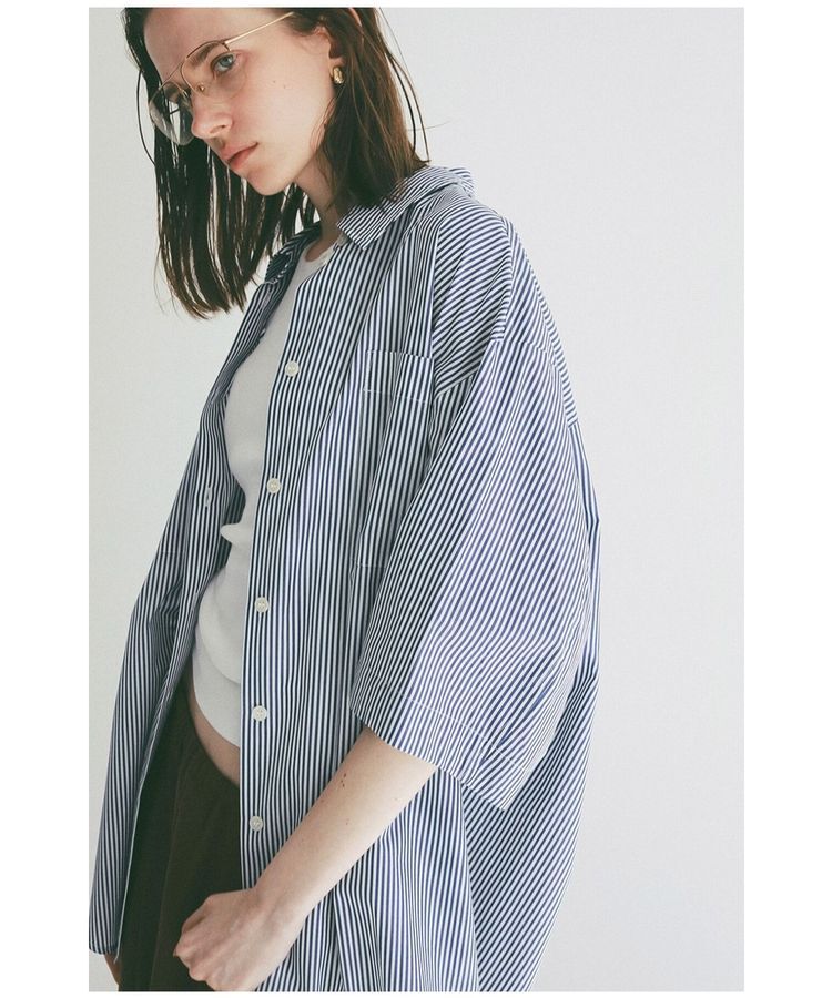 GARAGE OF GOOD CLOTHING「【CLANE】HALF SLEEVE HUGE SHIRTS」|シャツ・ブラウス|
