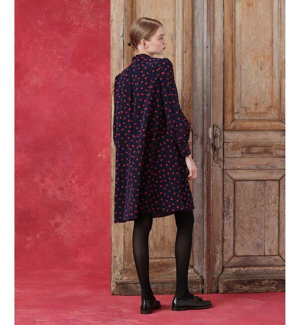 LOULOU WILLOUGHBY「WEB限定 デシンハートワンピース」|ワンピース|