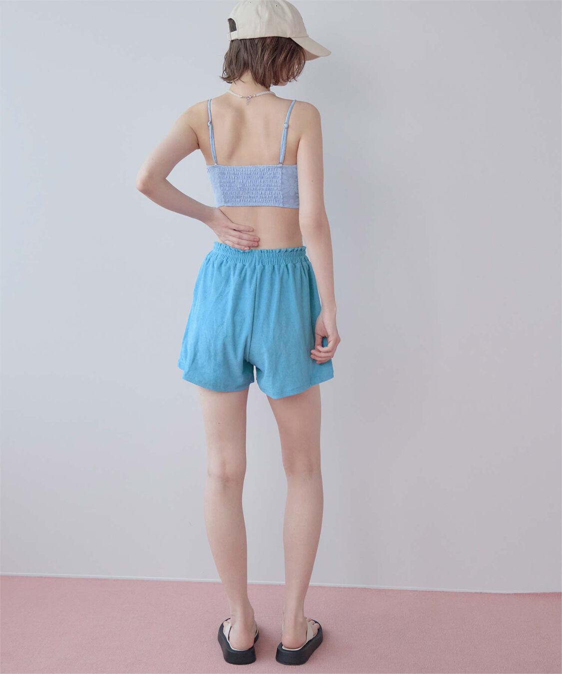 SEA DRESS「パイル素材ショートパンツ」|ショーツ|