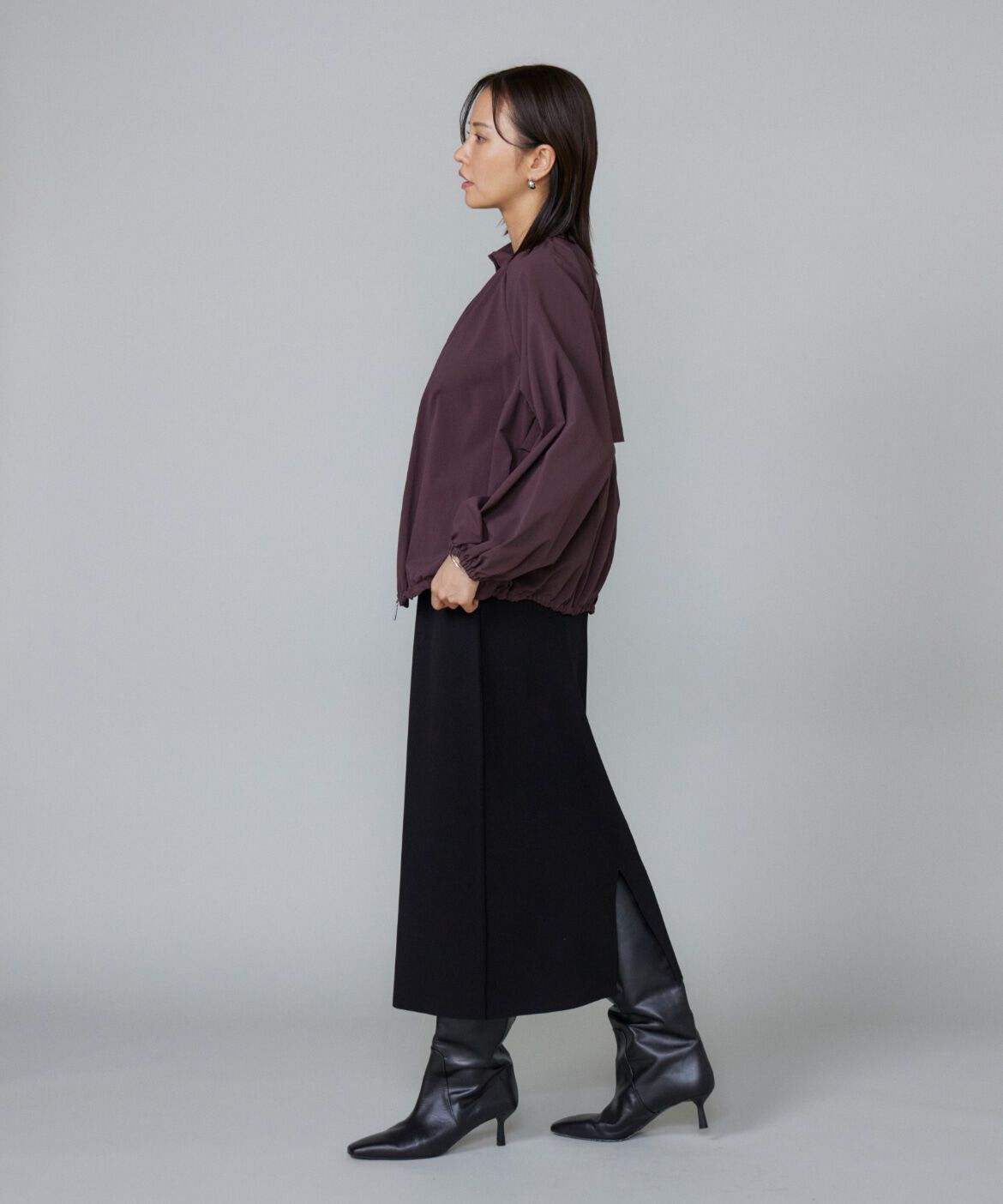 Le Souk「ギャザーショートブルゾン」|その他|