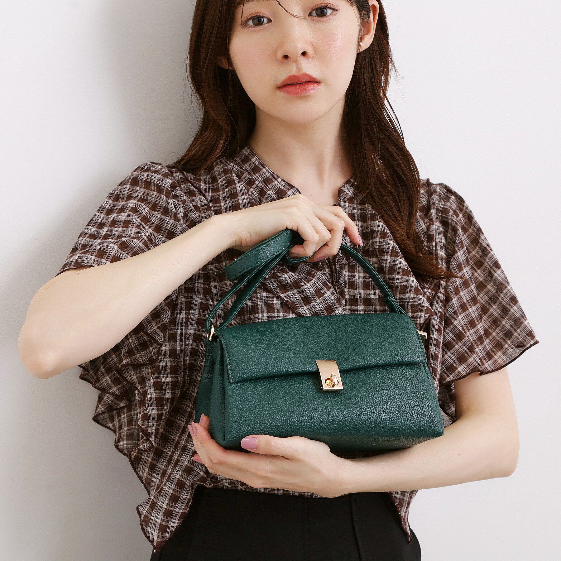 grove「スクエアフラップミニショルダー」|ショルダー・メッセンジャー|