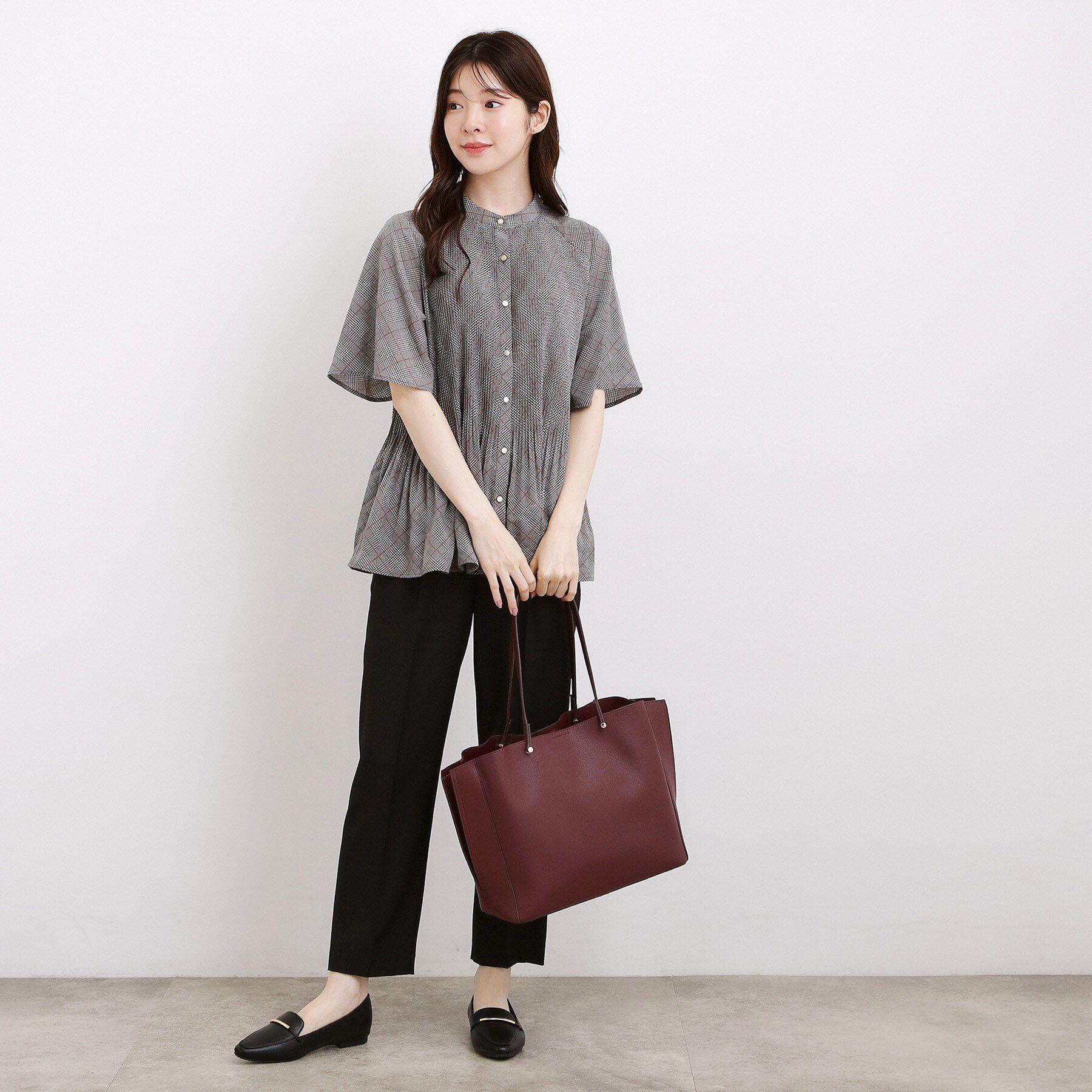 grove「【人間工学】サイドスリットA4トート」|トートバッグ|