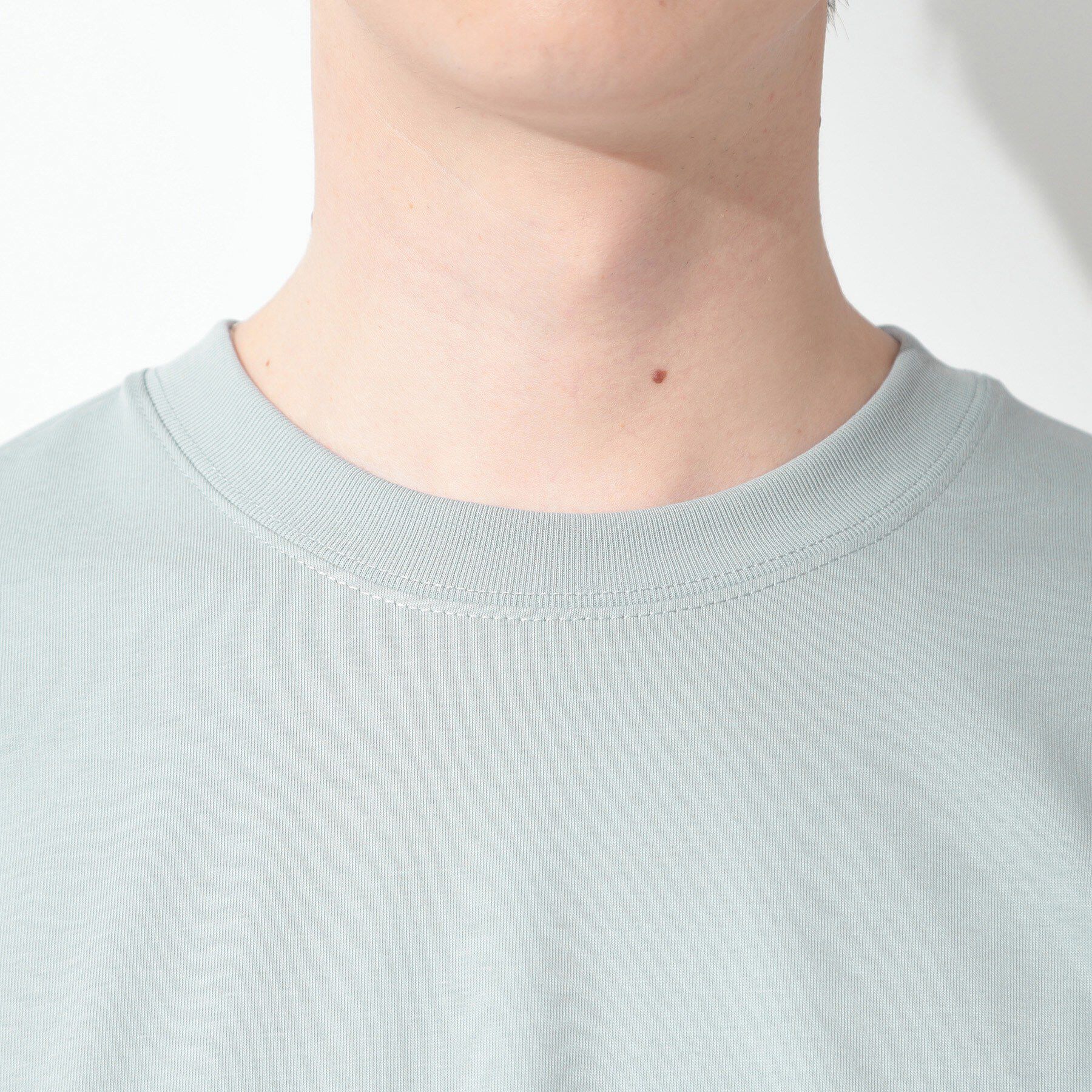 THE SHOP TK「ワンポイント刺繍 半袖Tシャツ 洗濯機OK」|Tシャツ・カットソー|
