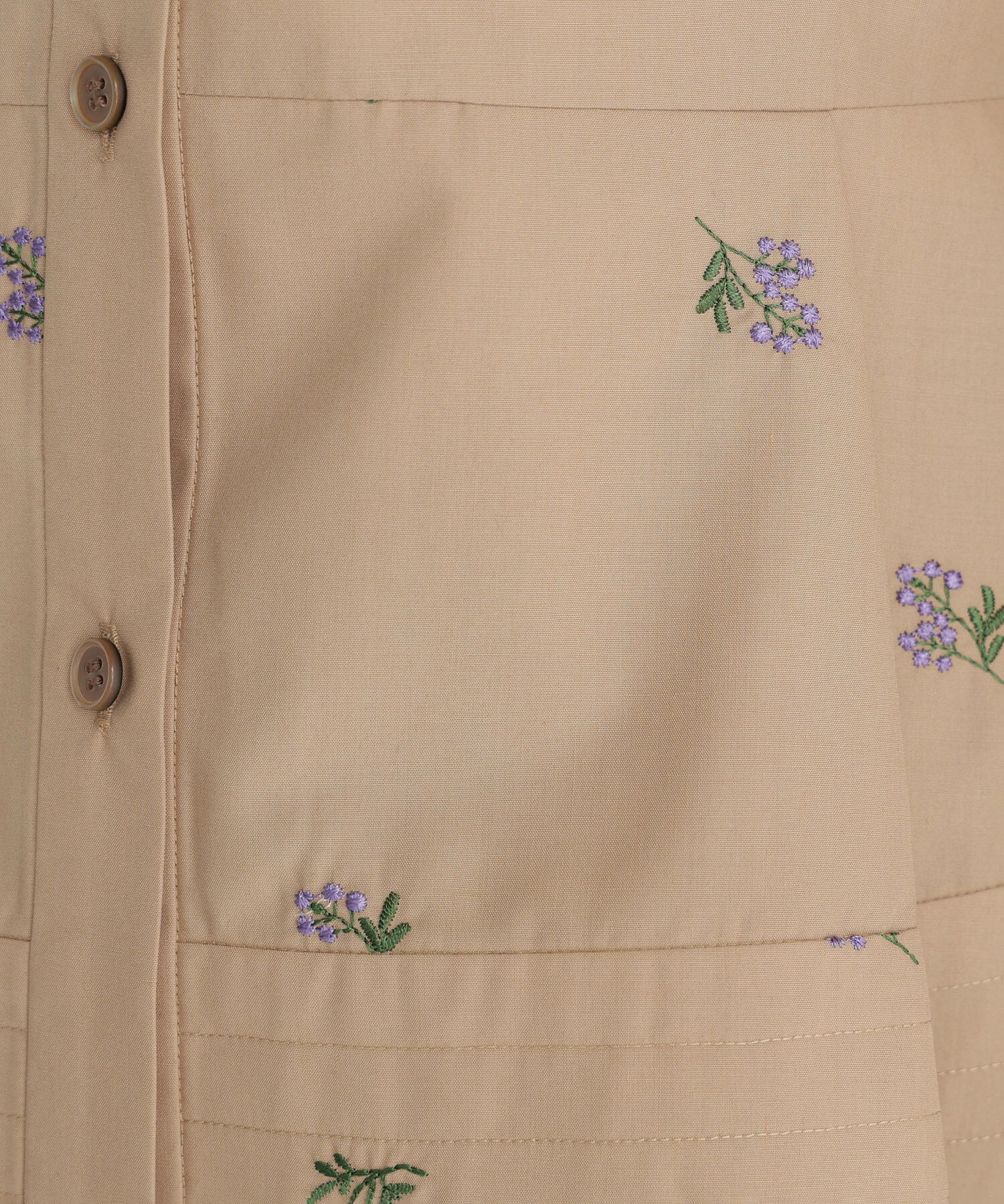  「刺繍ペプラムシャツ」|シャツ・ブラウス|