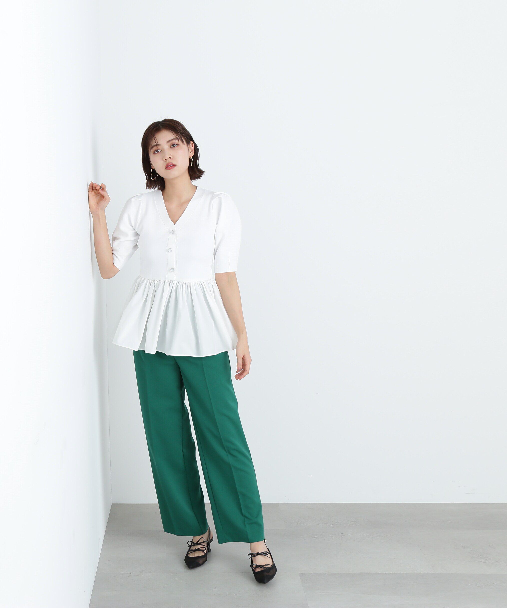  「サイドベルトパンツ」|その他|