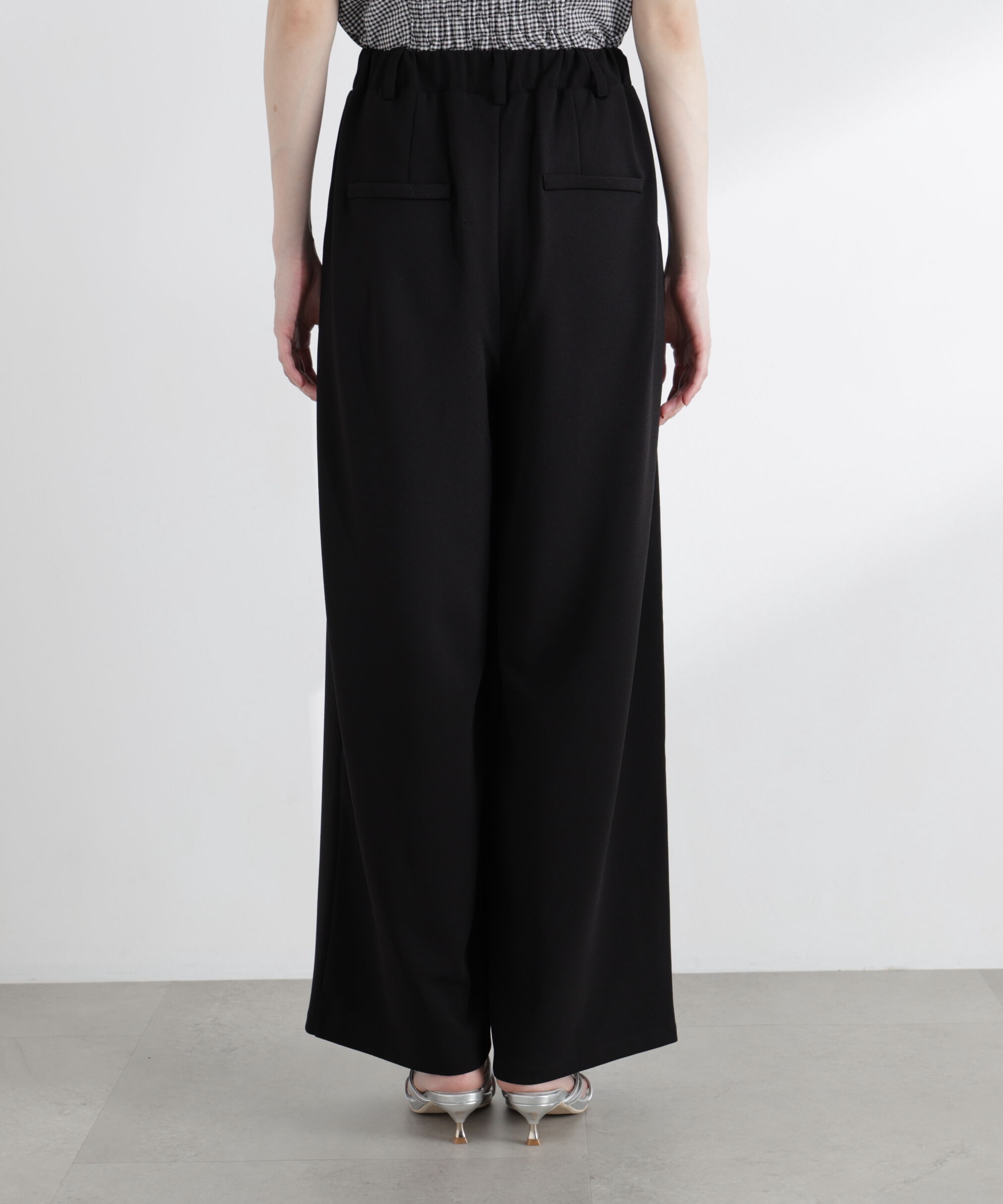 PROPORTION BODY DRESSING「〈a/mie〉カットジョーゼットイージーパンツ」|その他|