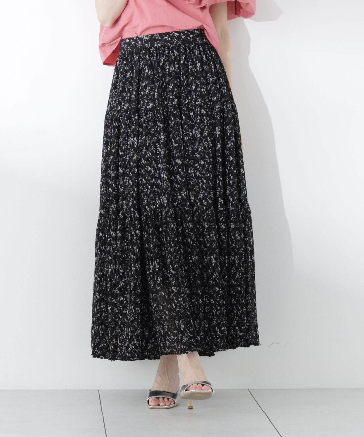 PROPORTION BODY DRESSING「小花プリーツロングスカート26SS」|スカート|